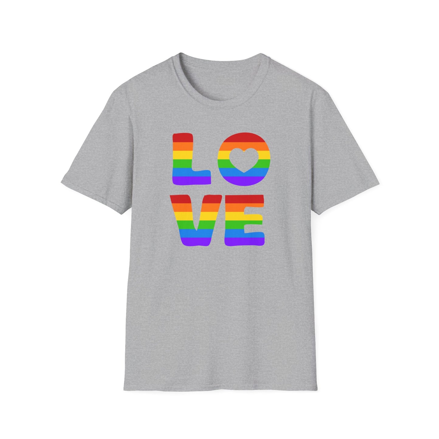 Love Pride Unisex Softstyle T-Shirt