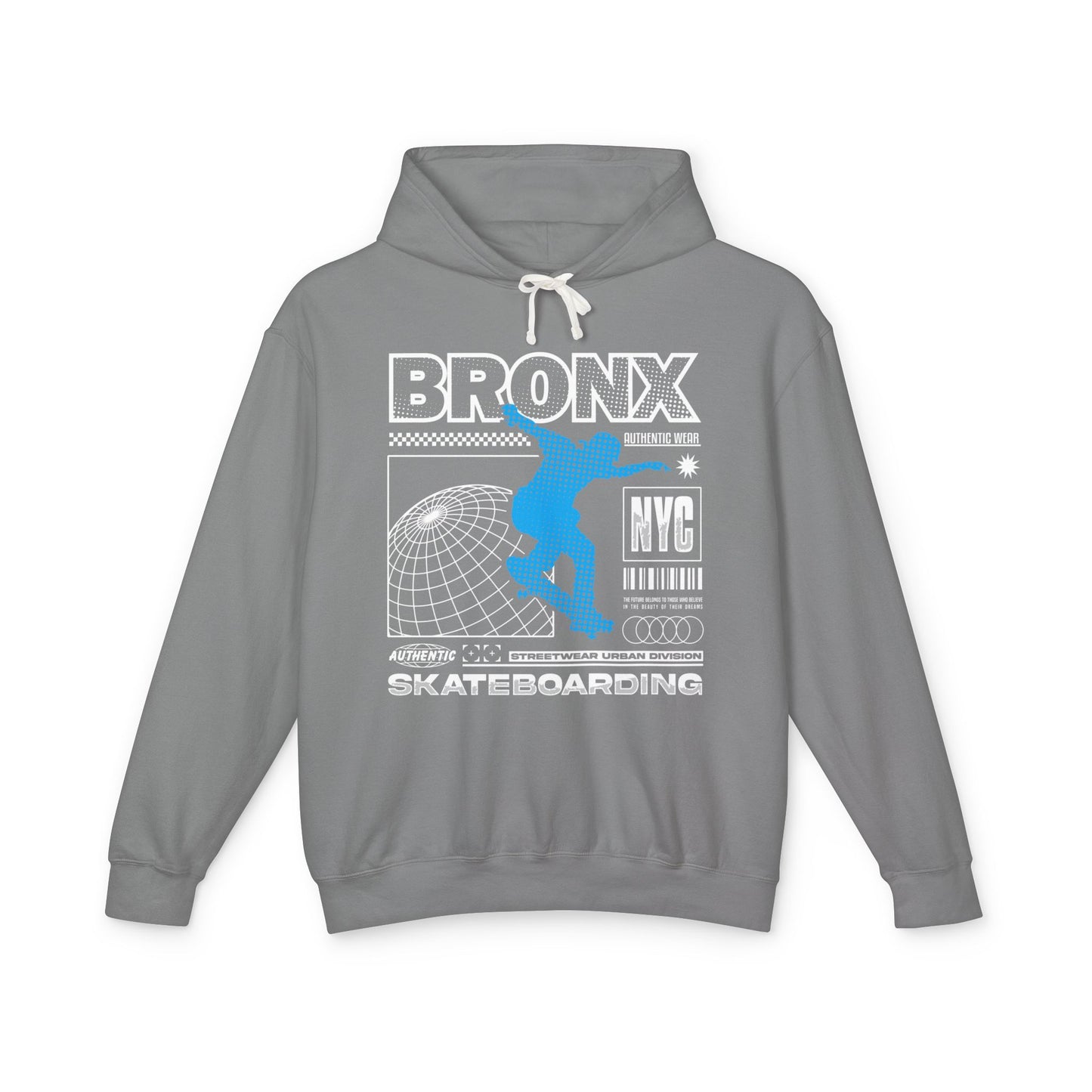 Bronx Unisex Lightweight Hooded Sweatshirt