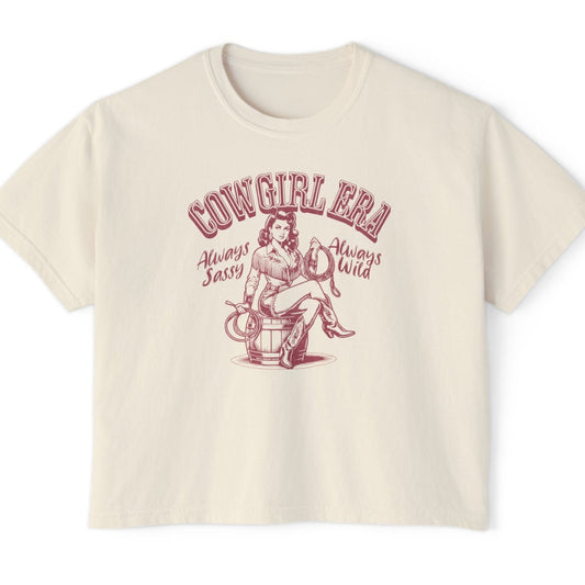 Cowgirl Era Women's Boxy Tee