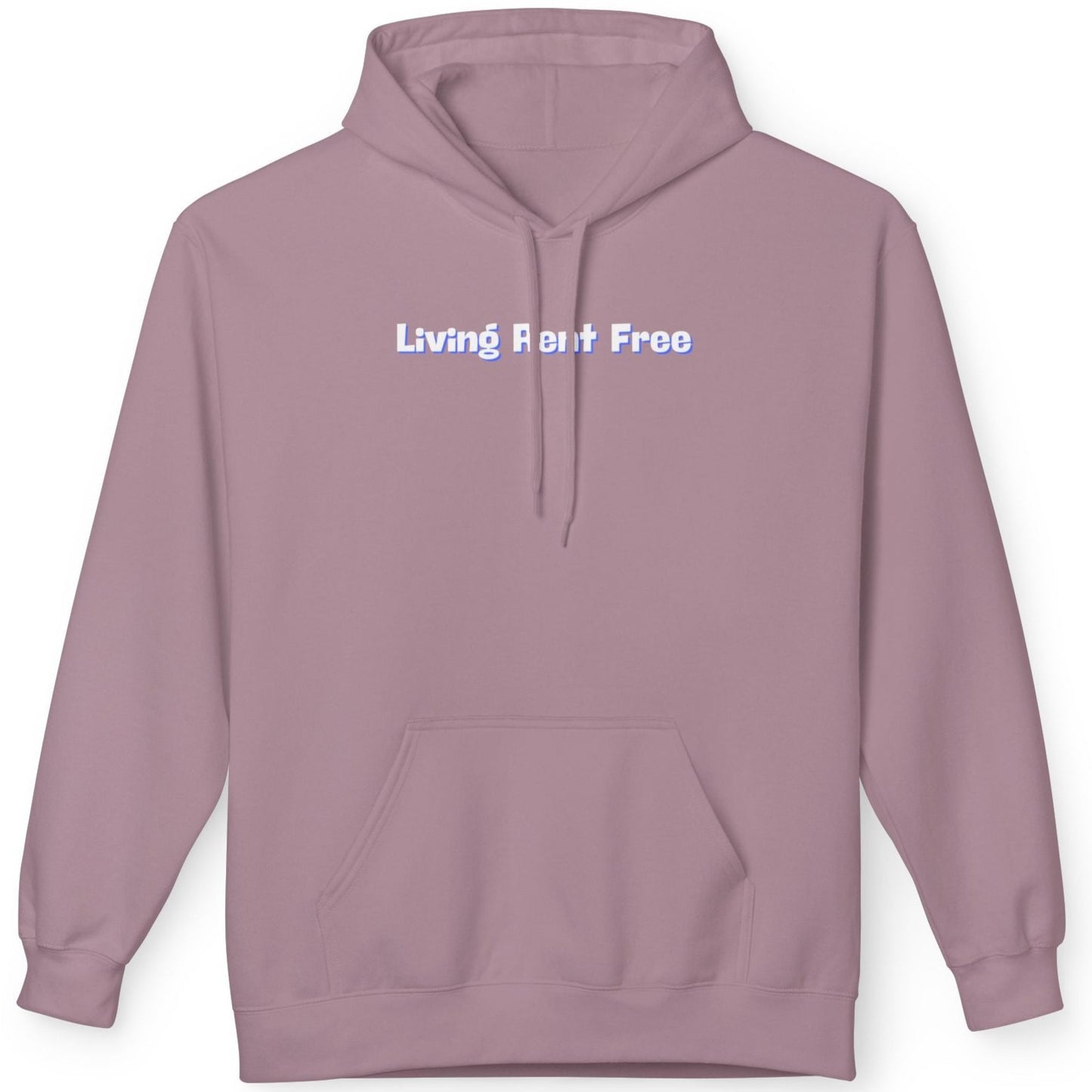 Living Rent Free Unisex Midweight Softstyle Fleece Hoodie