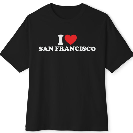 San Francisco Unisex Oversized Boxy Tee