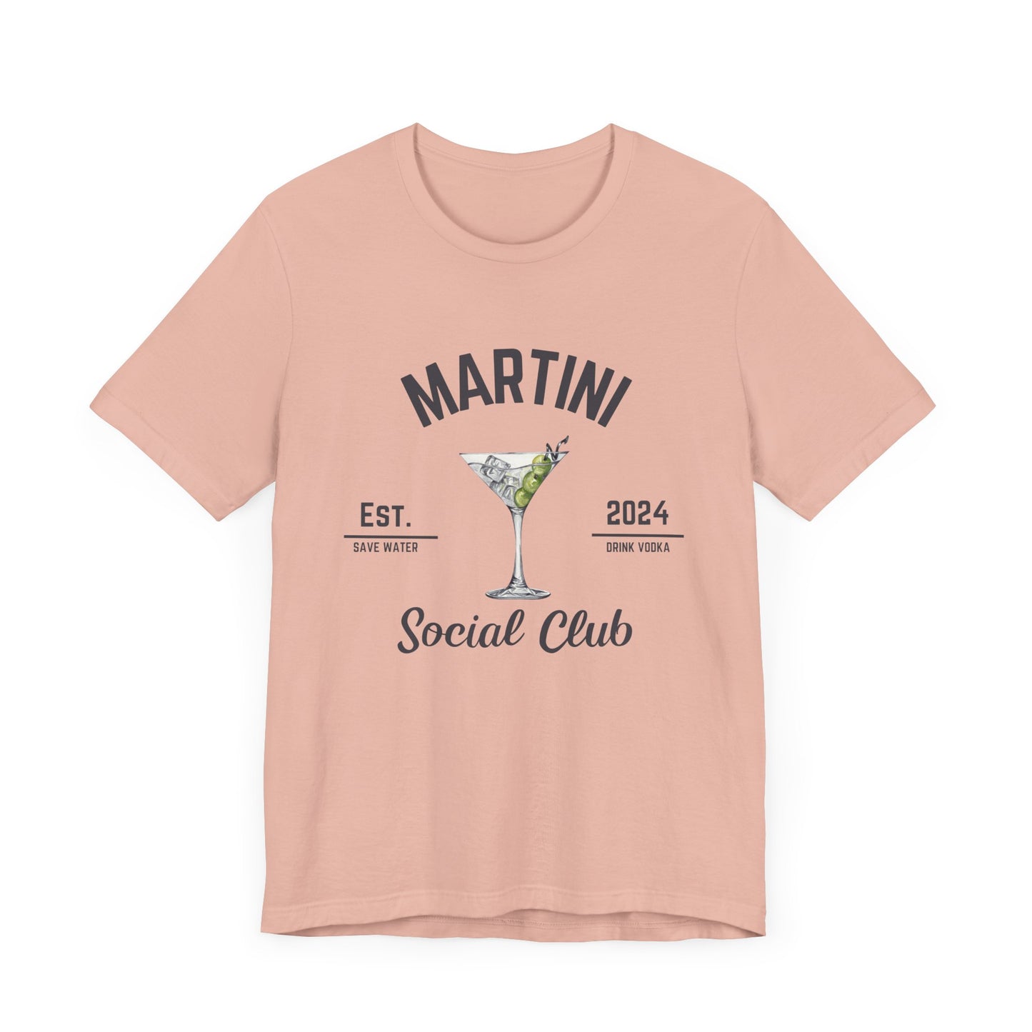 Martini Social Club Unisex Jersey Short Sleeve Tee