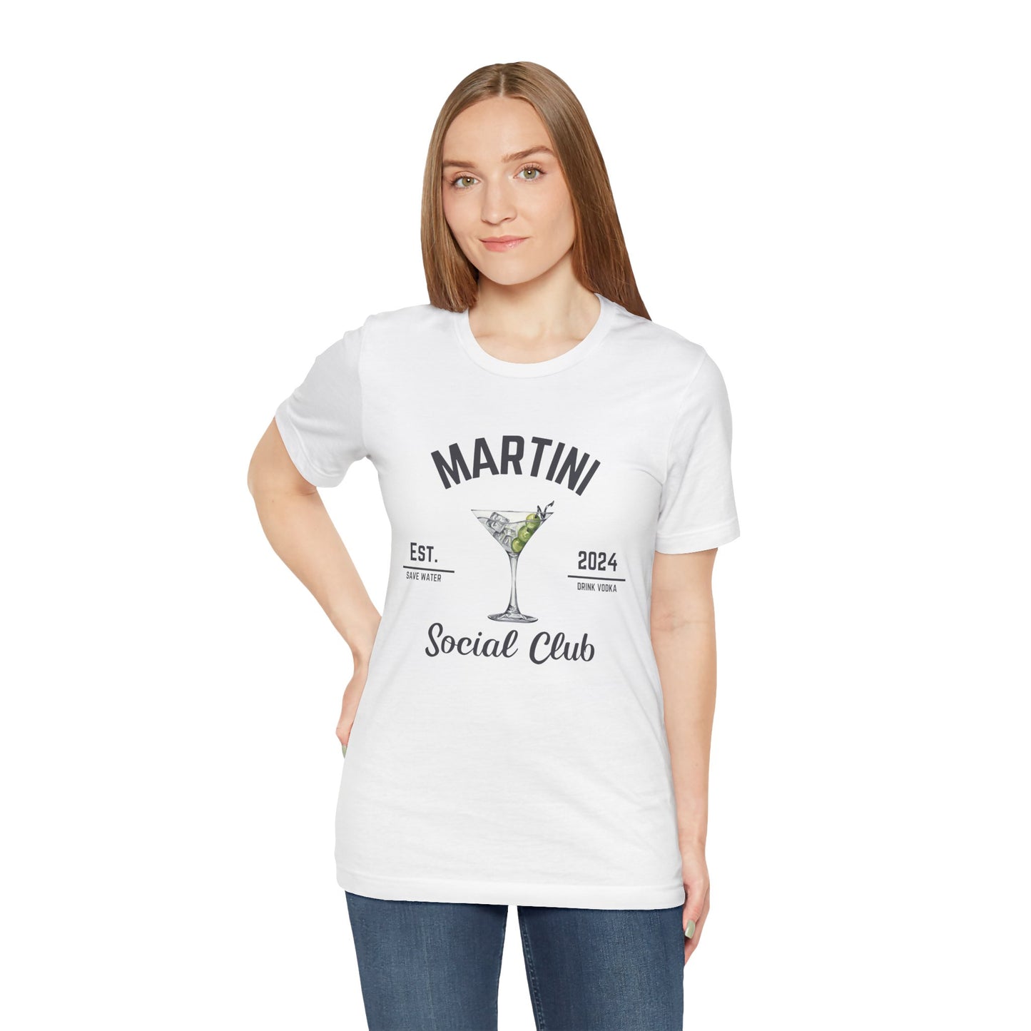 Martini Social Club Unisex Jersey Short Sleeve Tee