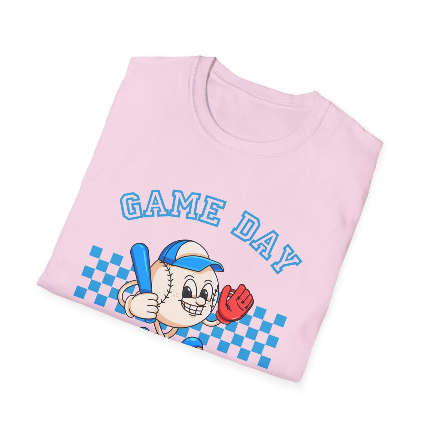 Baseball Game Day Unisex Softstyle T-Shirt