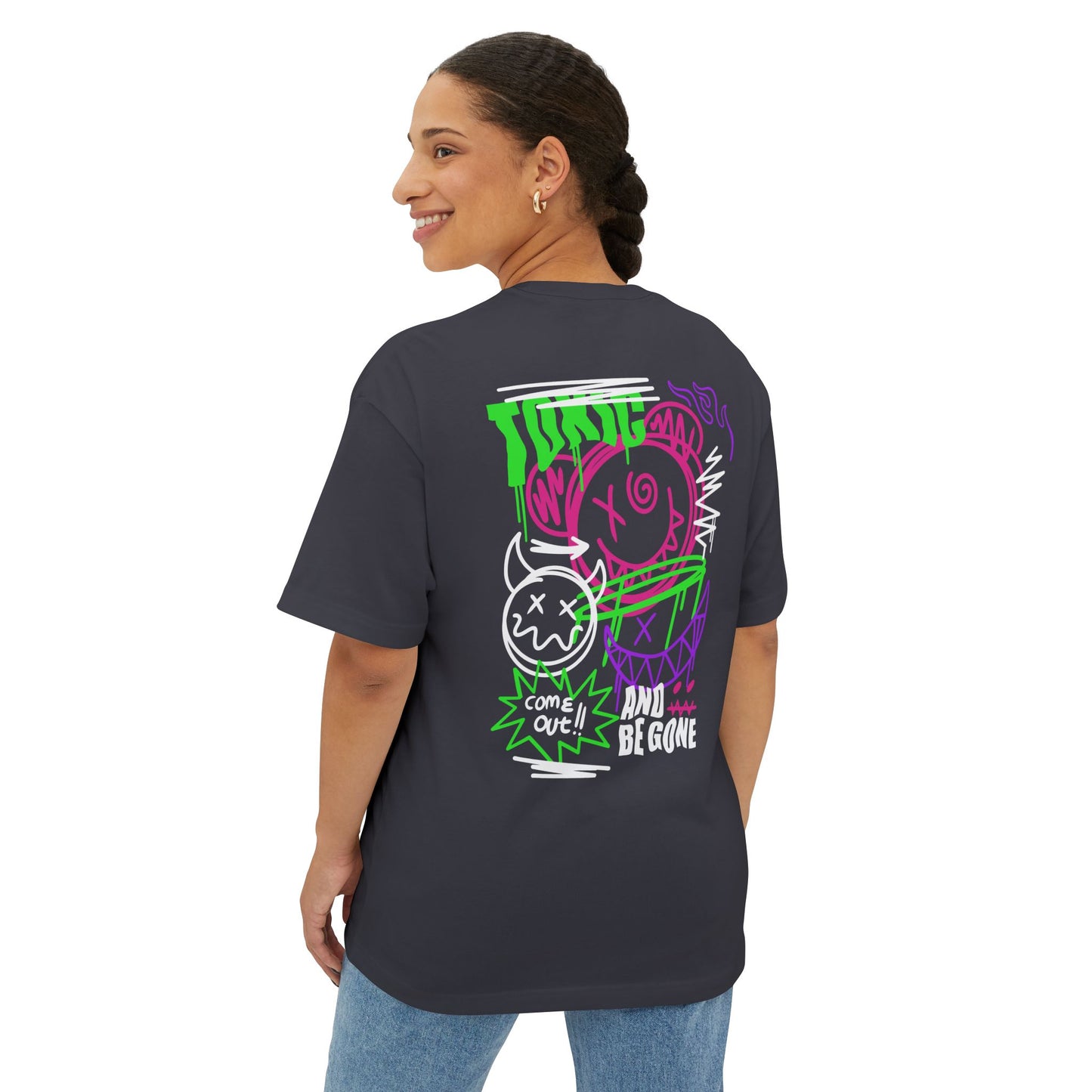 Toxic Unisex Oversized Boxy Tee