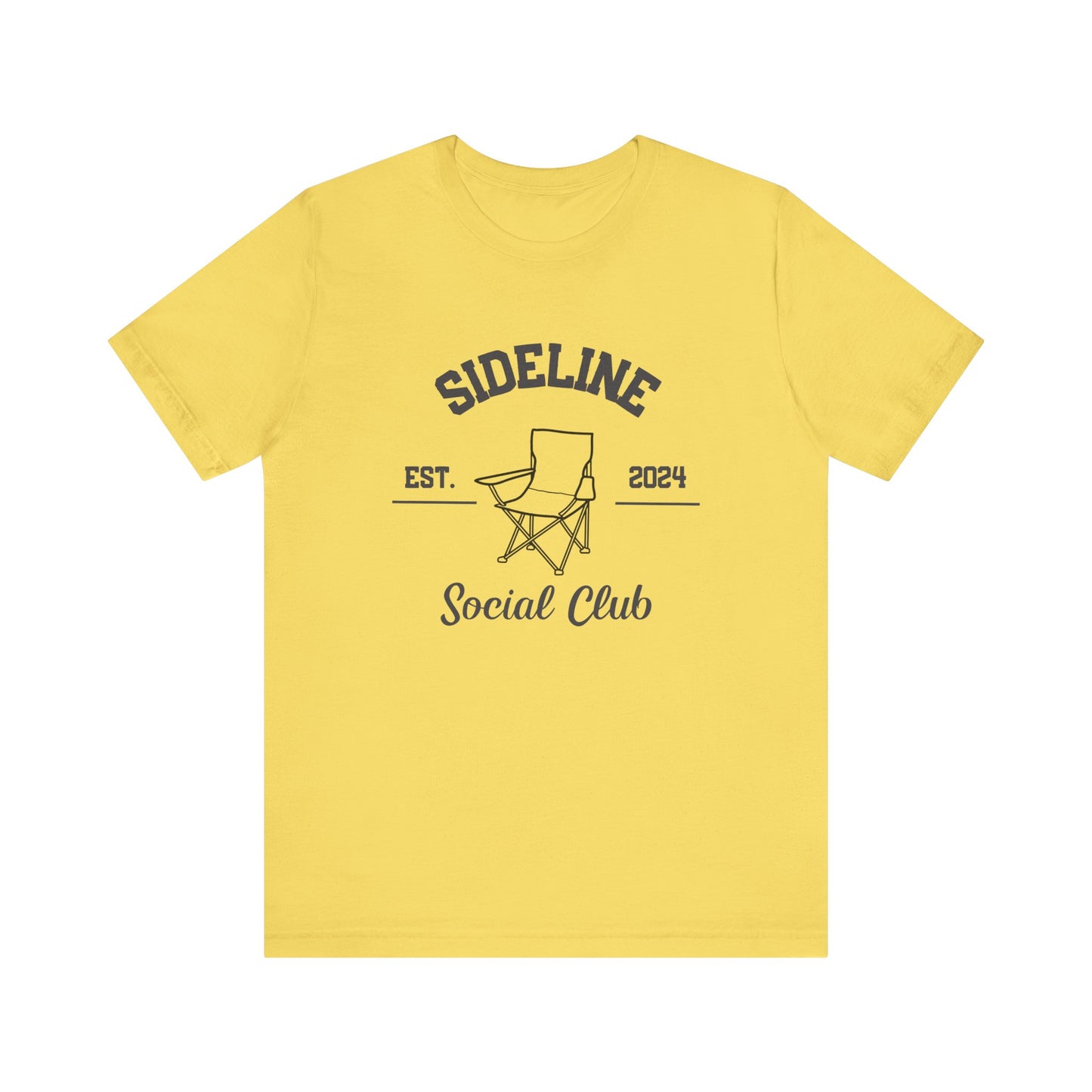 Sideline Social Club Unisex Jersey Short Sleeve Tee