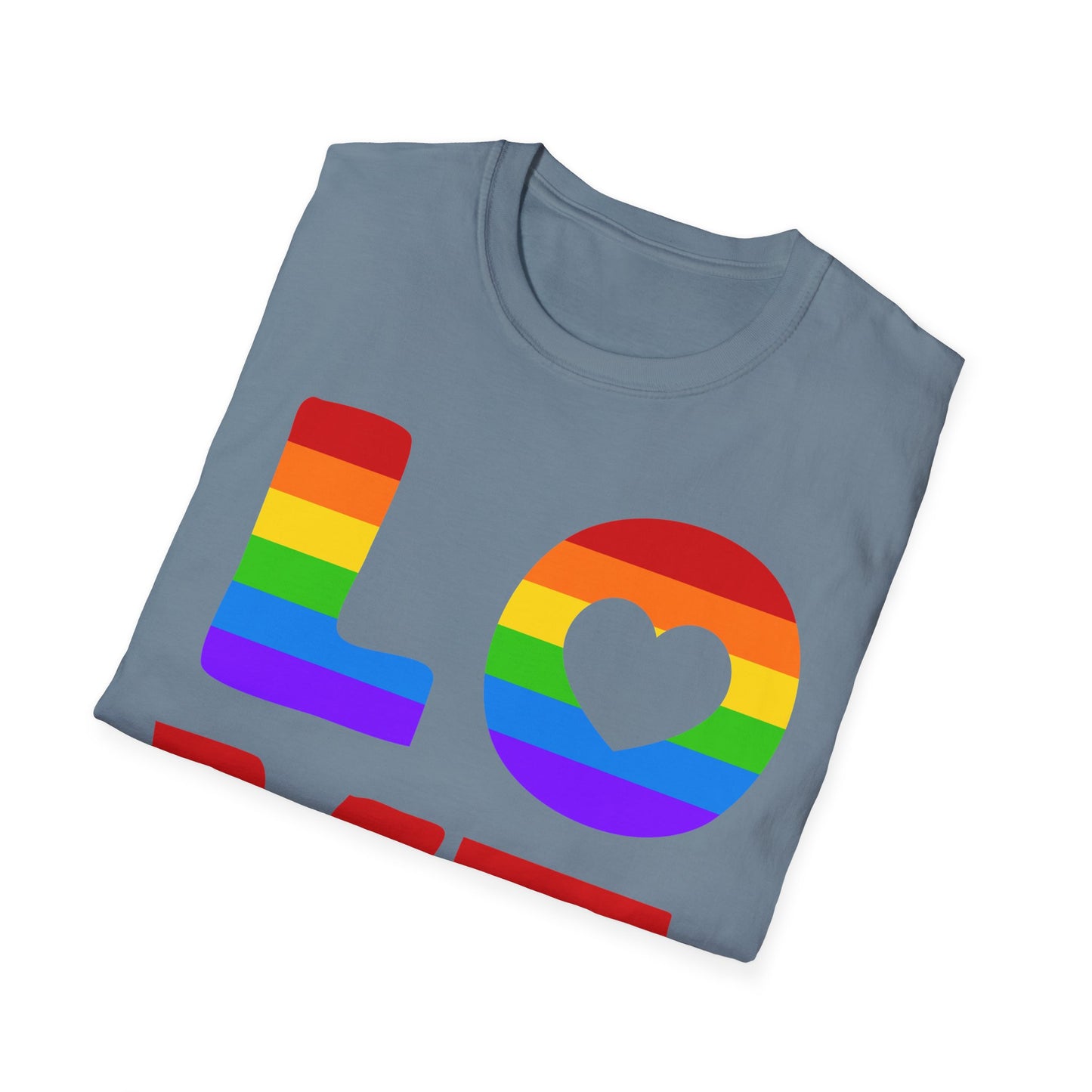 Love Pride Unisex Softstyle T-Shirt