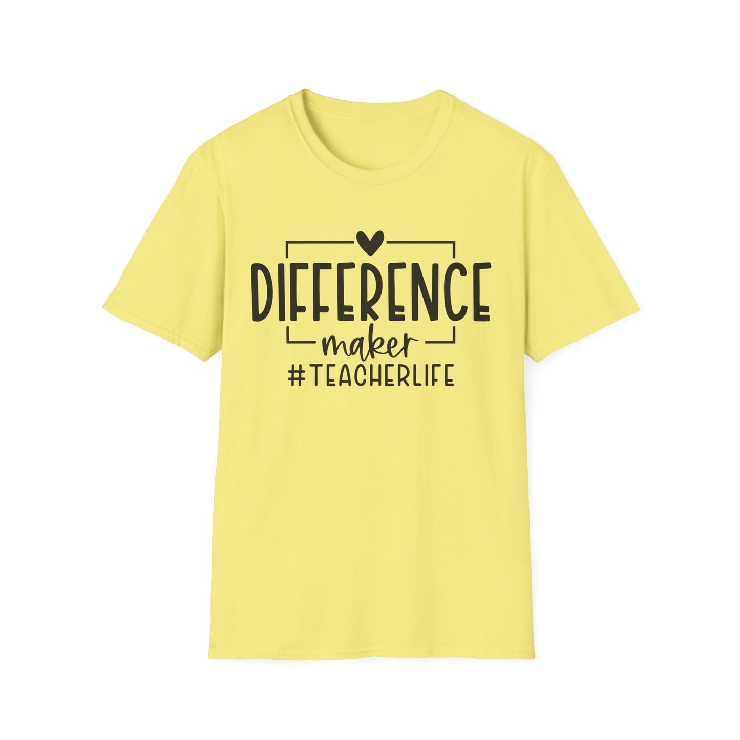 Difference Maker Unisex Softstyle T-Shirt