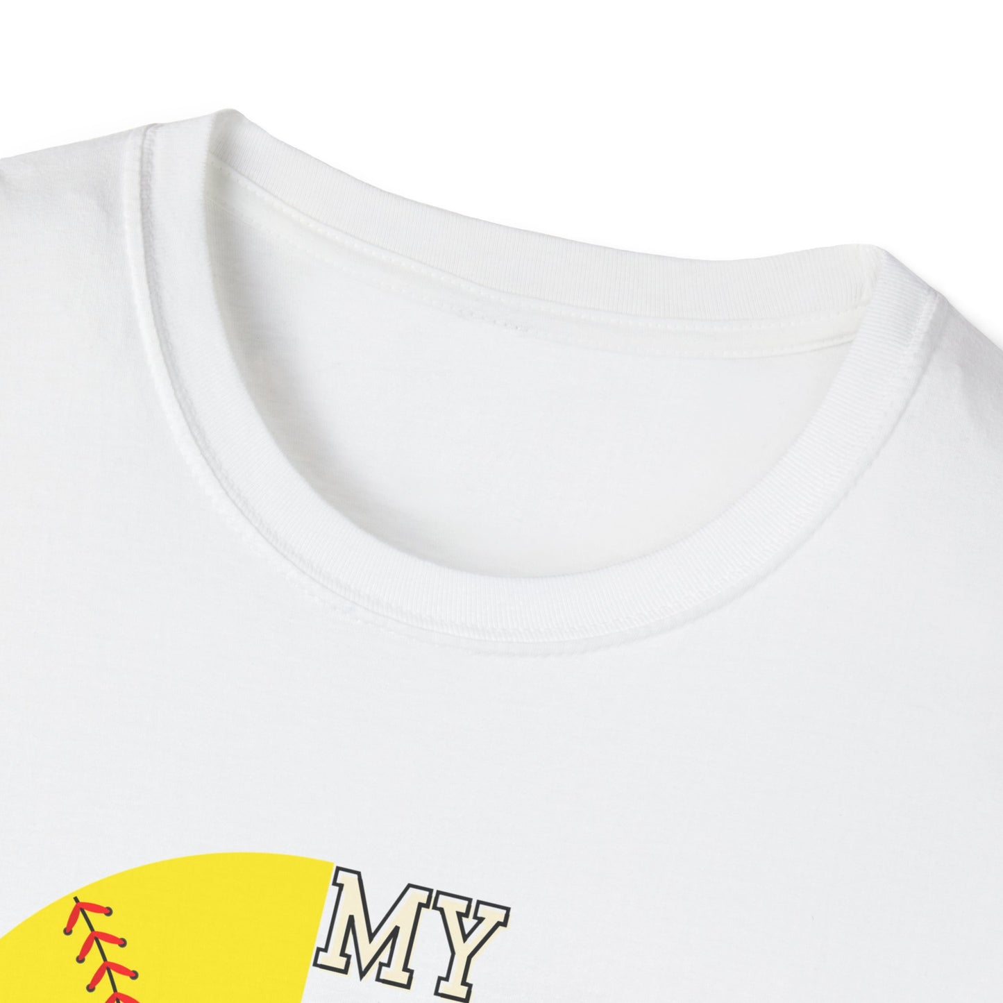 Favorite Player Softball Unisex Softstyle T-Shirt