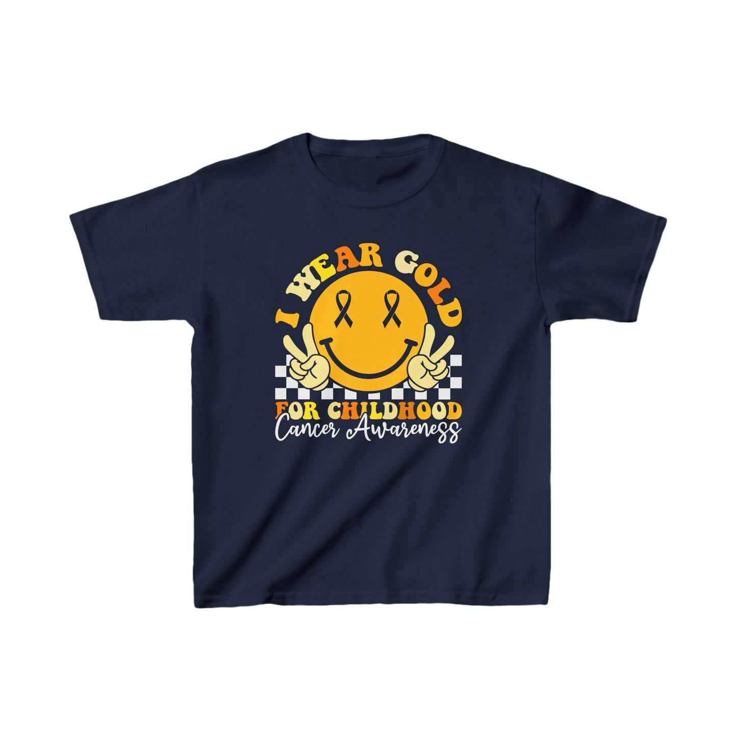 Childhood Cancer Awareness Kids Heavy Cotton™ Tee