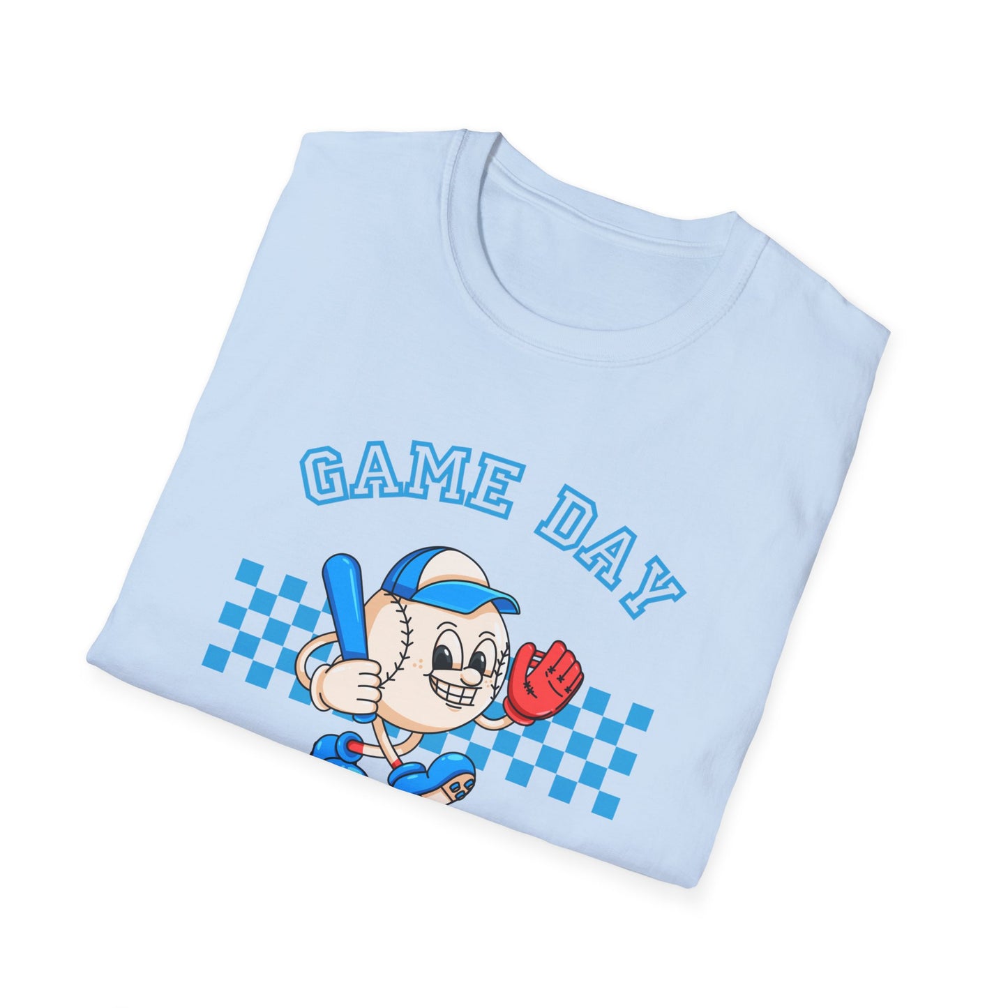 Baseball Game Day Unisex Softstyle T-Shirt