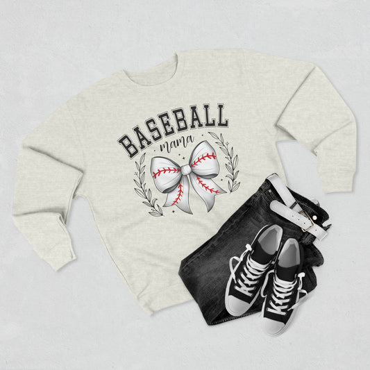 Baseball Mama Unisex Crewneck Sweatshirt