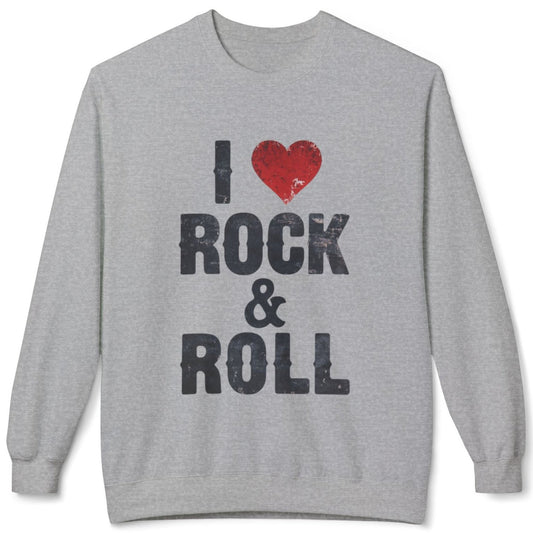 Rock & Roll Unisex Midweight Softstyle Fleece Crewneck Sweatshirt