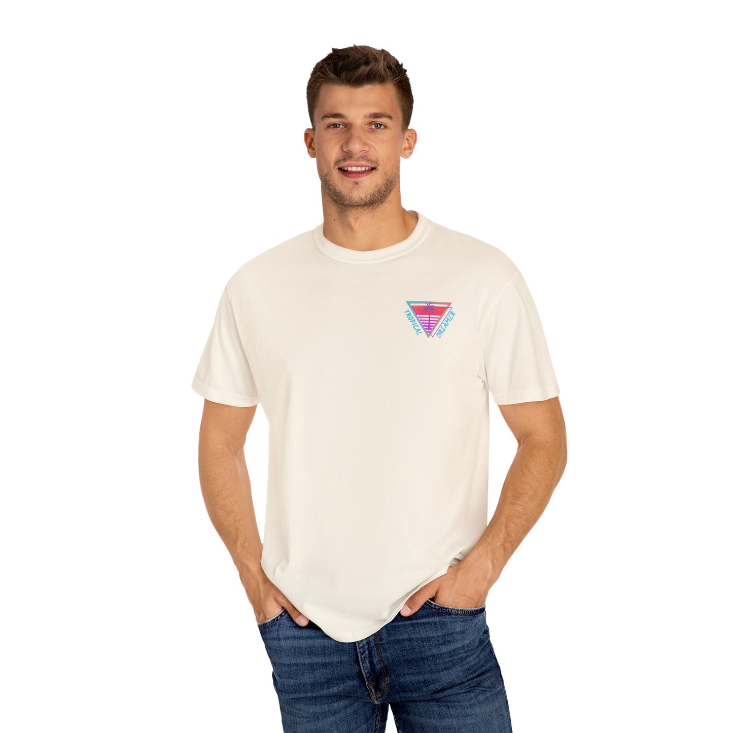 Tropical Dreamer Unisex Garment-Dyed T-shirt