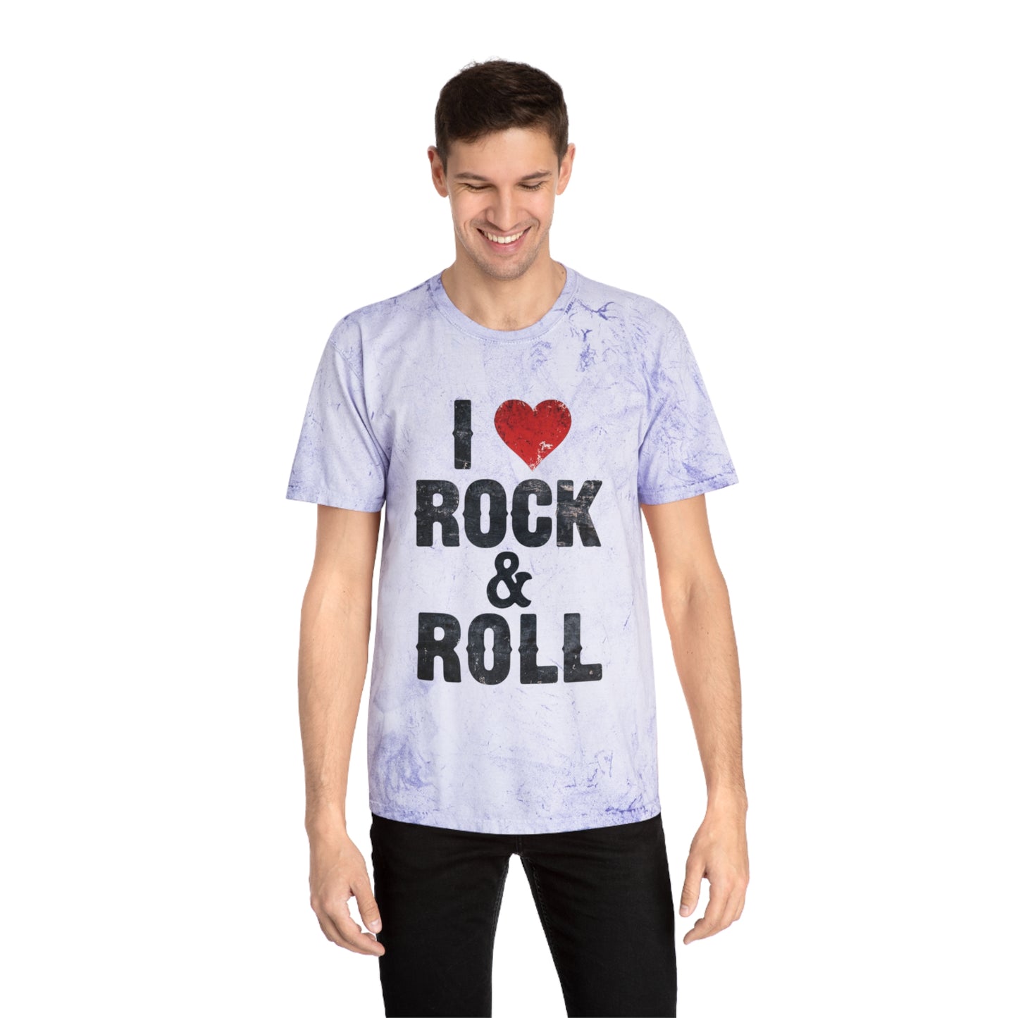 Rock & Roll Unisex Color Blast T-Shirt