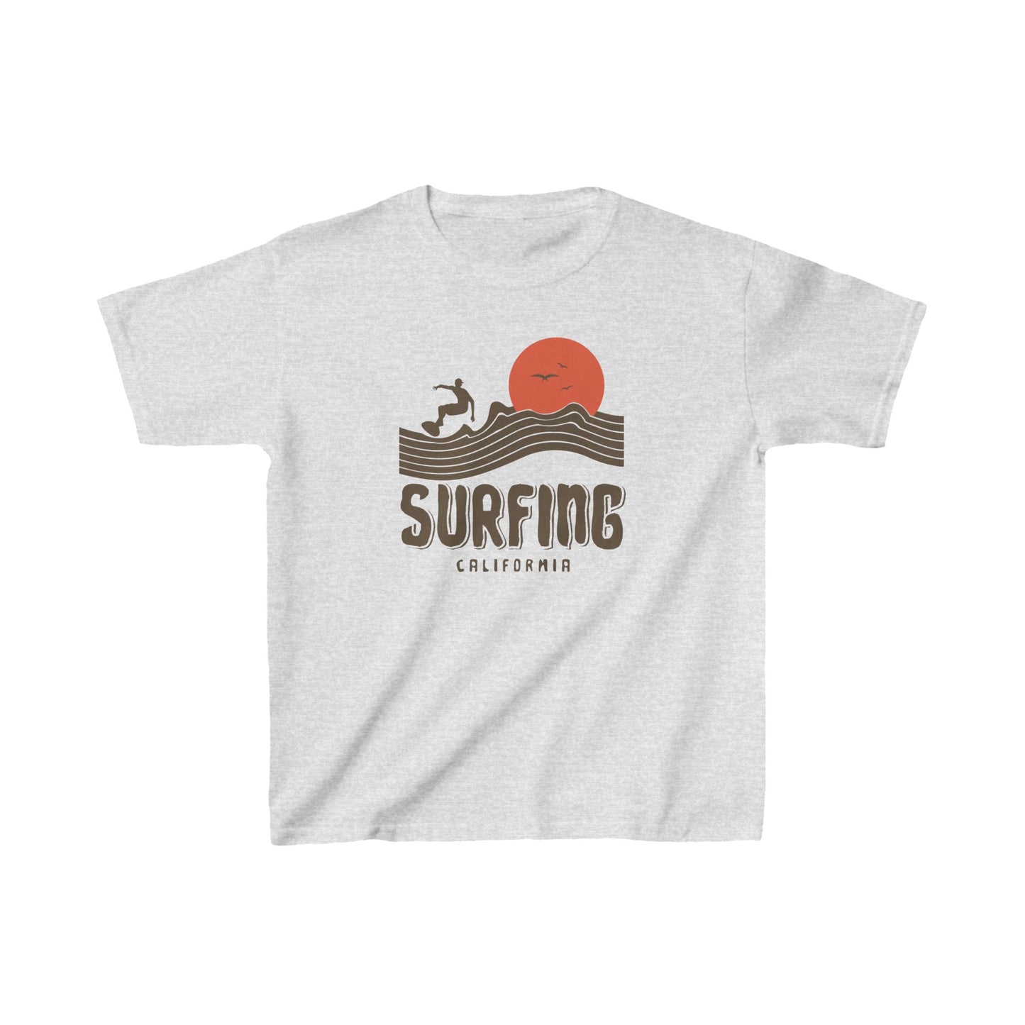 Surfing California Kids Heavy Cotton™ Tee