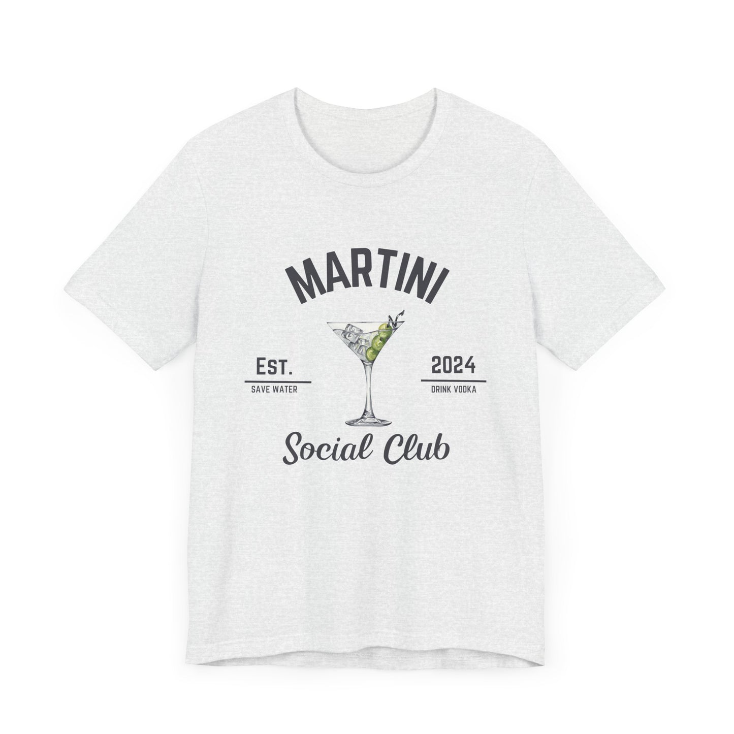 Martini Social Club Unisex Jersey Short Sleeve Tee