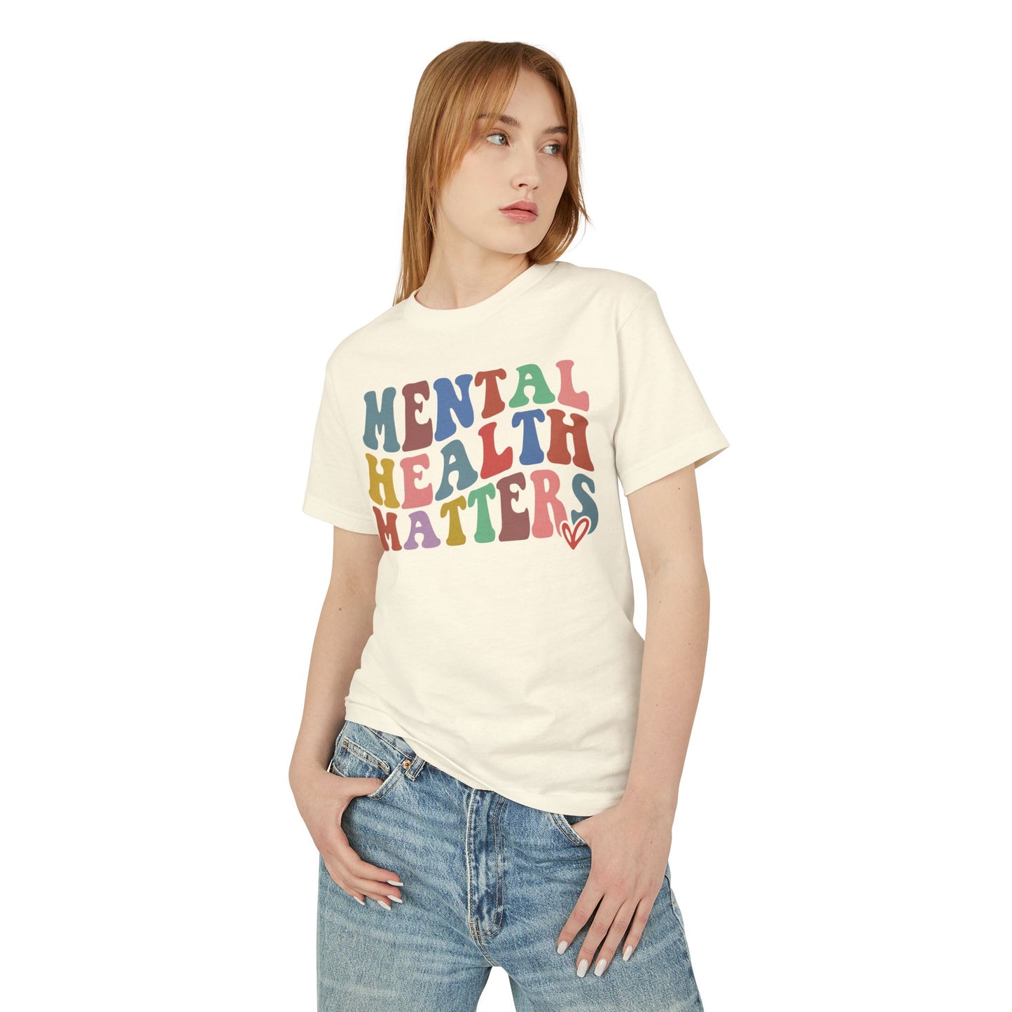 Mental Health Matters Unisex Garment-Dyed Heavyweight Cotton Tee