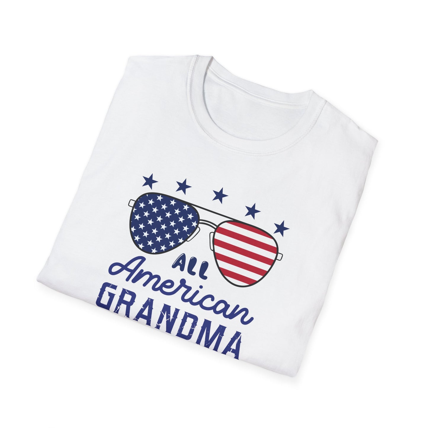 Unisex All American Grandma Softstyle T-Shirt