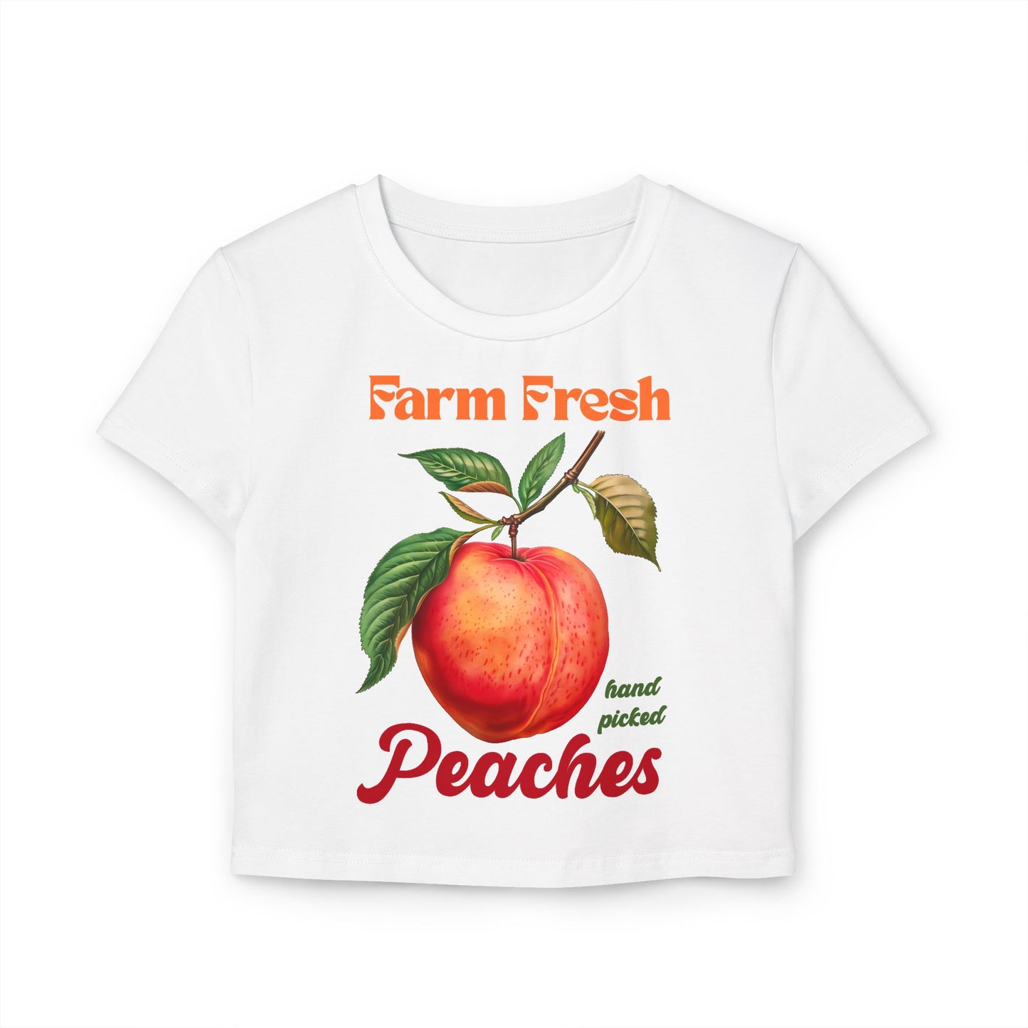 Farm Fresh Peaches Women's Baby Tee