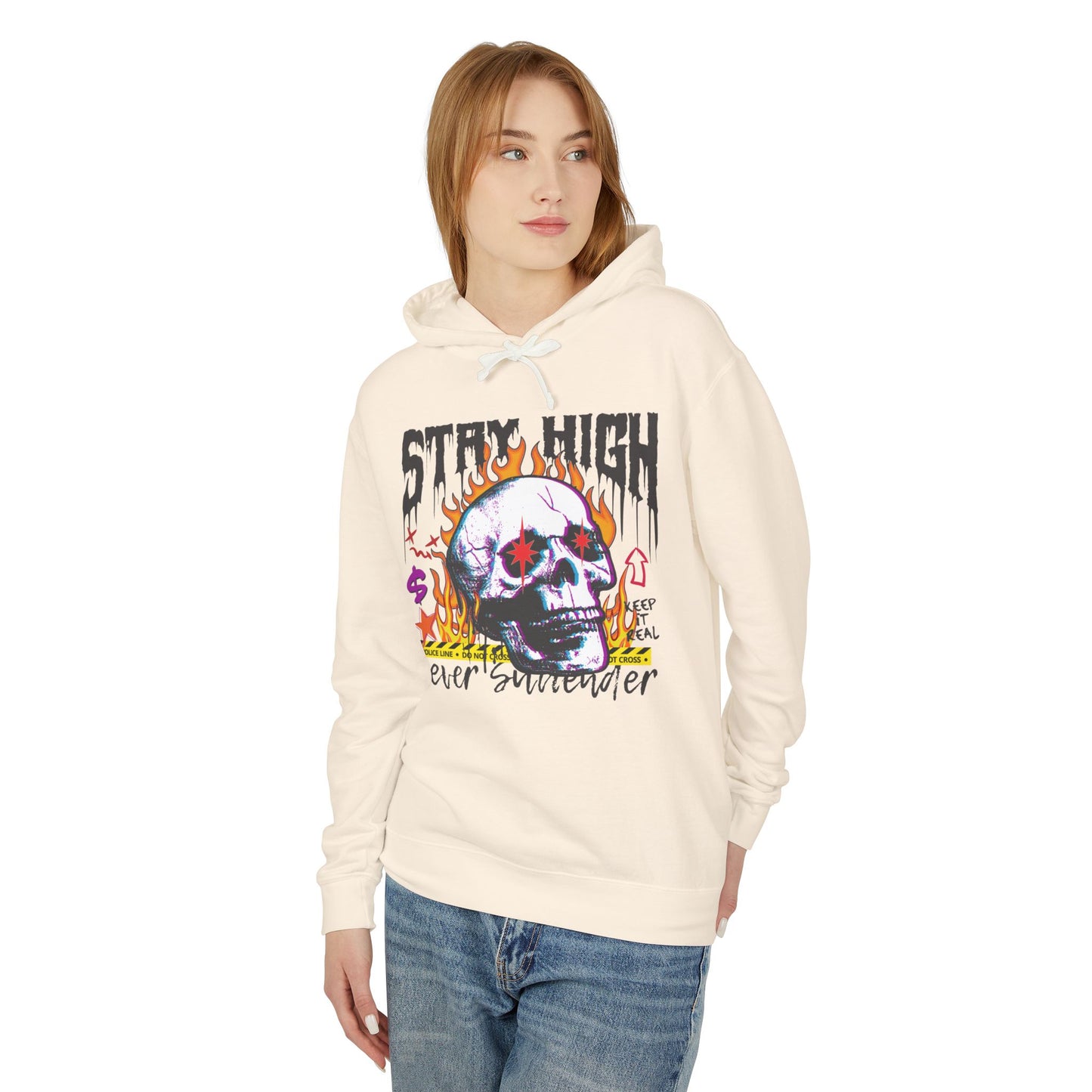 Stay High Unisex Lightweight Hooded Sweatshirt