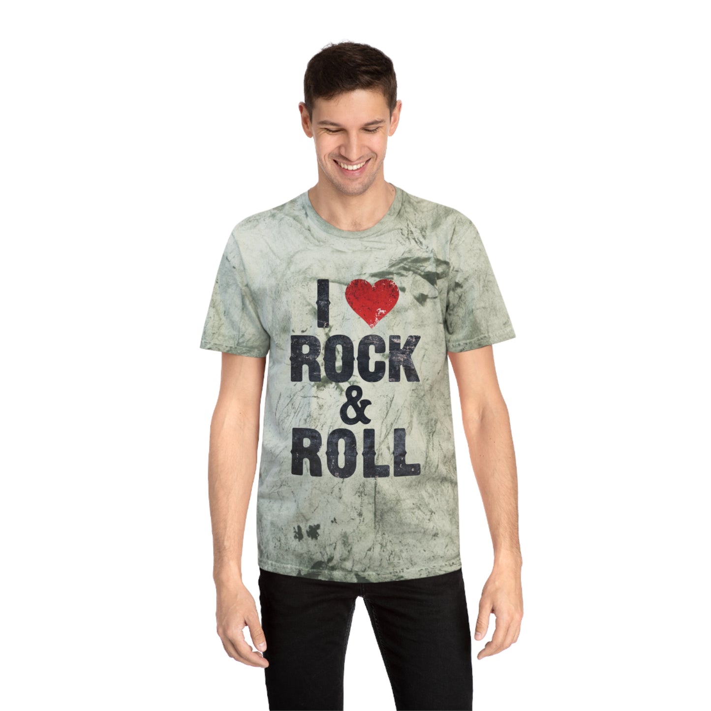 Rock & Roll Unisex Color Blast T-Shirt