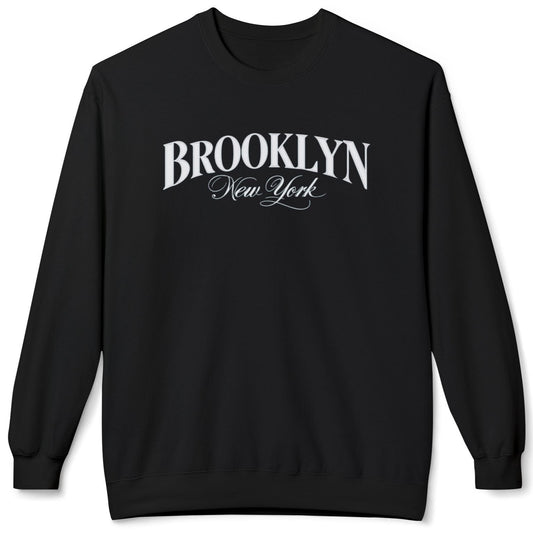 Brooklyn Unisex Midweight Softstyle Fleece Crewneck Sweatshirt