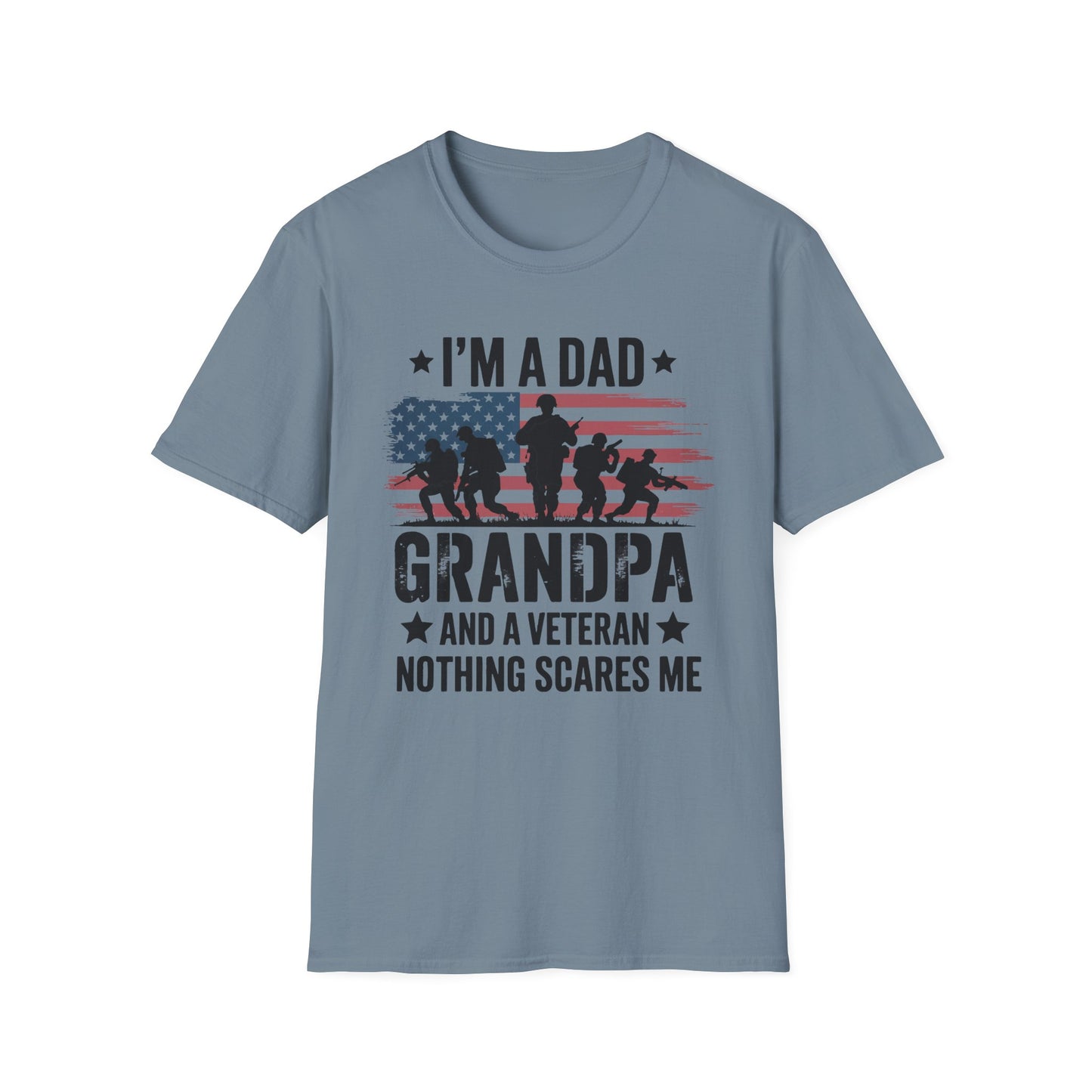 Dad, Grandpa, Veteran Unisex Softstyle T-Shirt