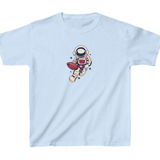 Football Astronaut Kids Heavy Cotton™ Tee