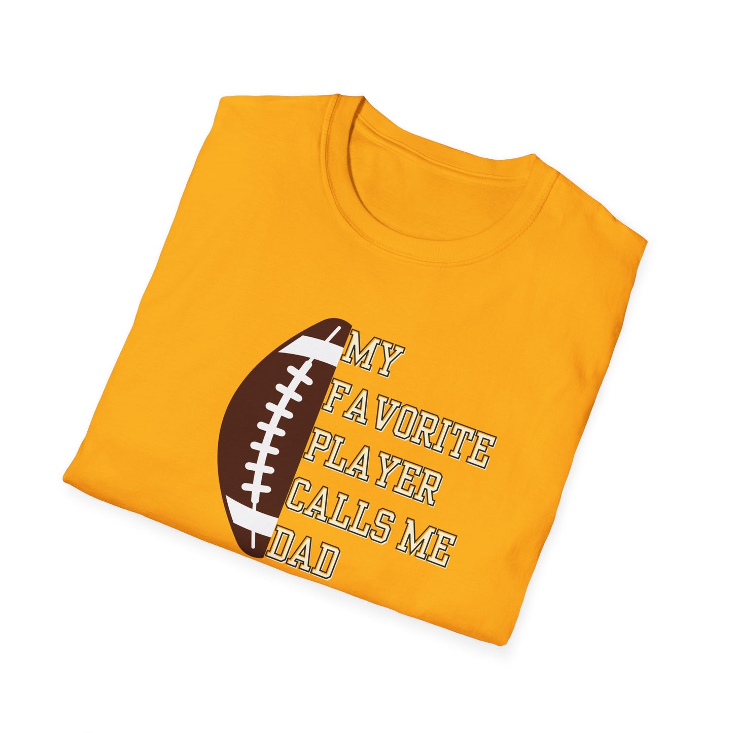 Favorite Player Football Unisex Softstyle T-Shirt