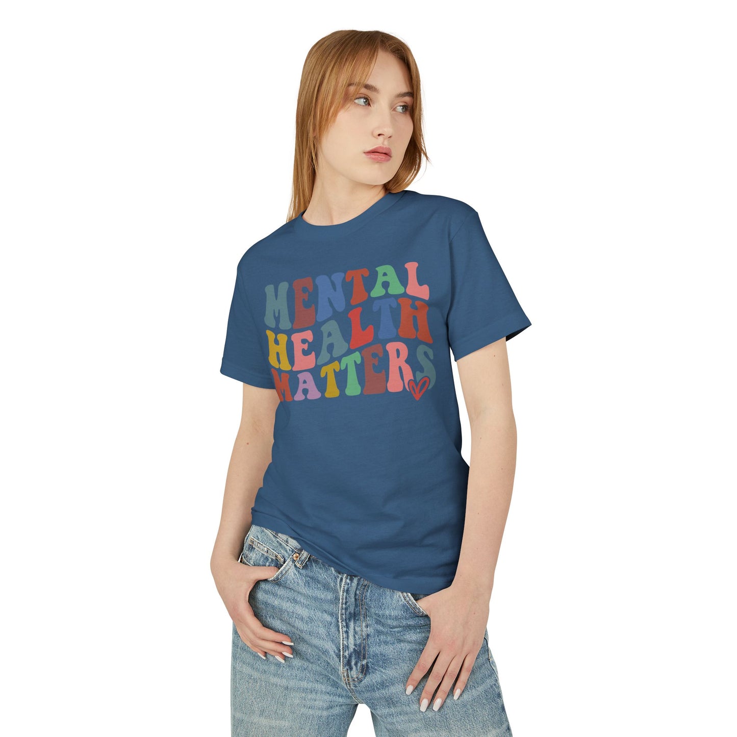 Mental Health Matters Unisex Garment-Dyed Heavyweight Cotton Tee