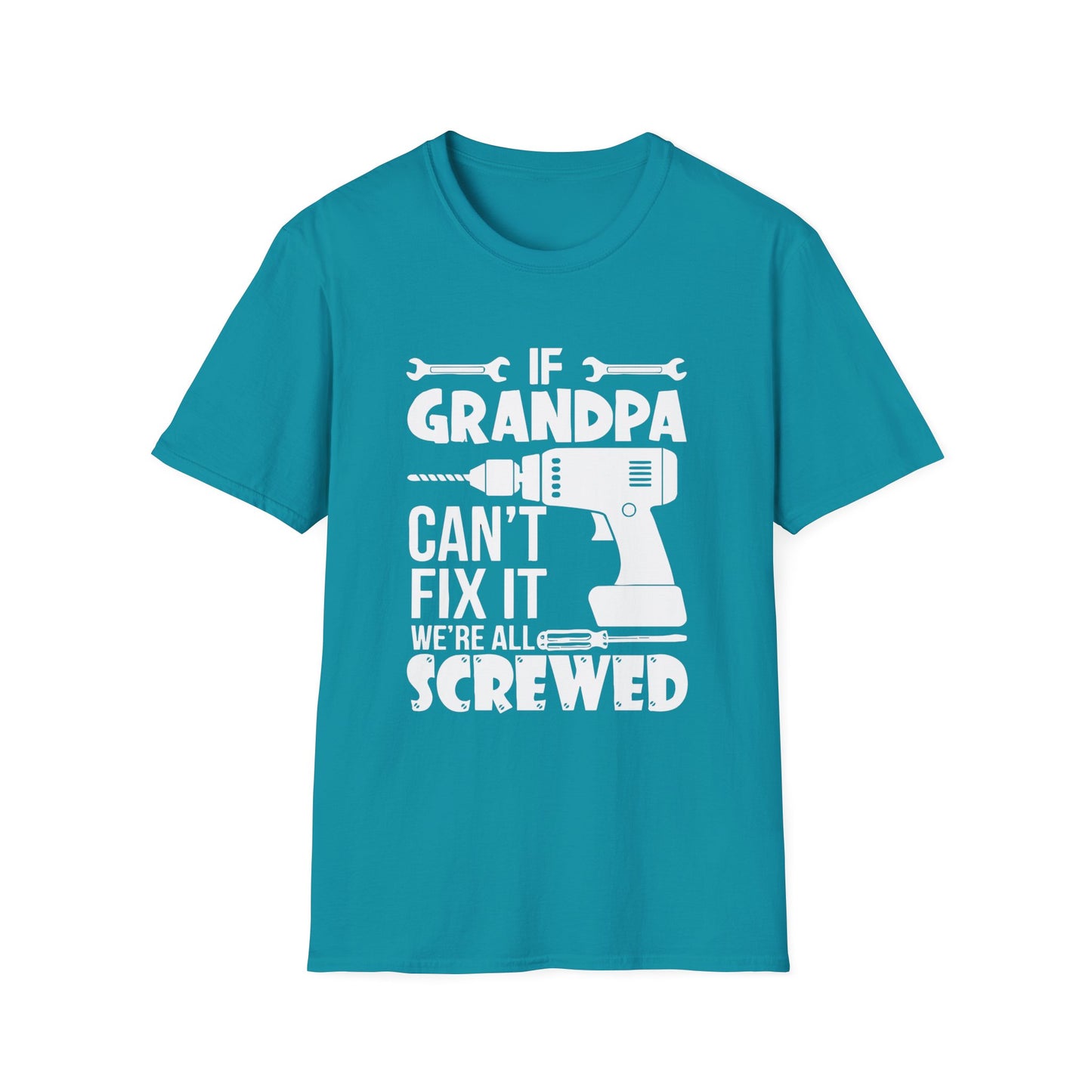 If Grandpa Can't Fix It Unisex Softstyle T-Shirt