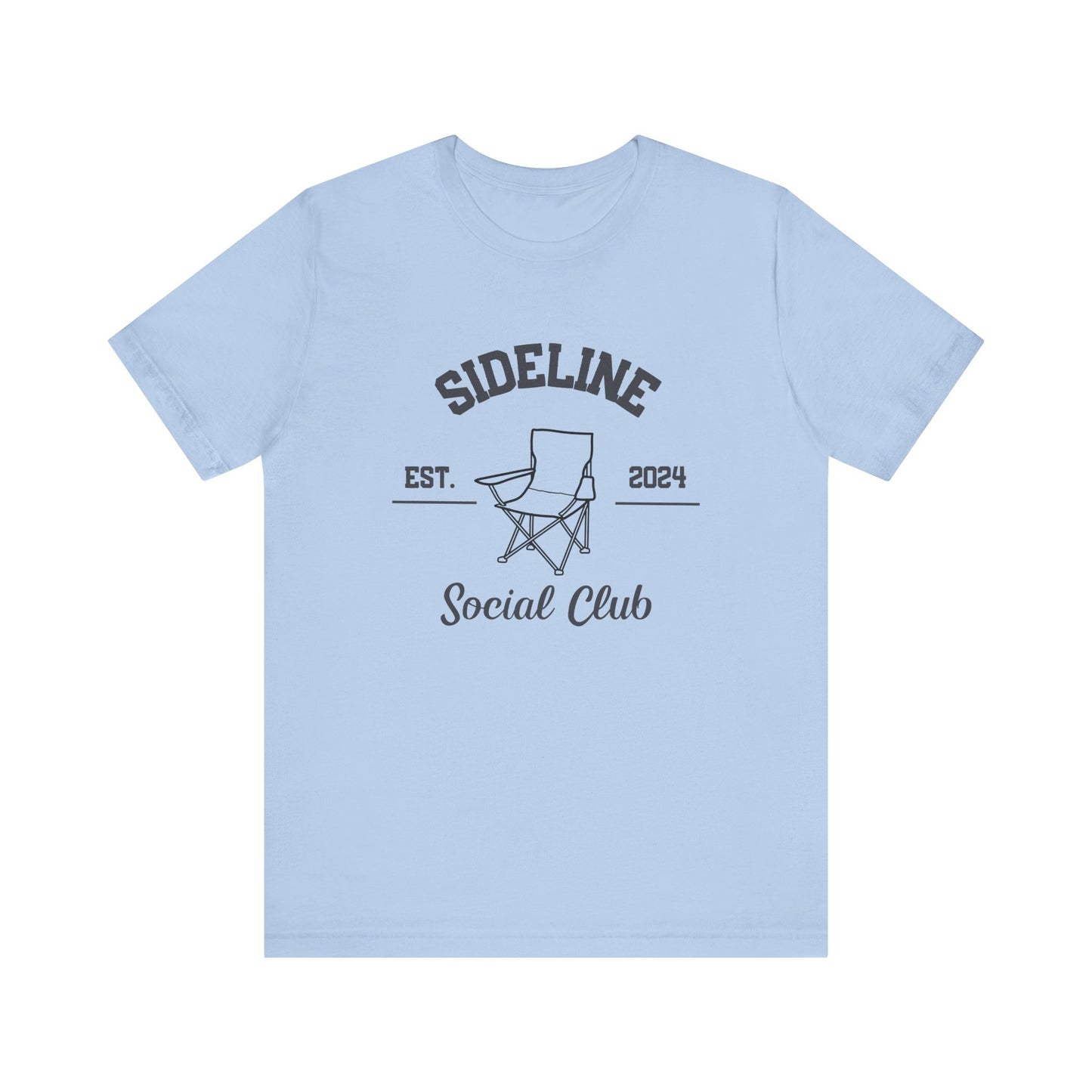 Sideline Social Club Unisex Jersey Short Sleeve Tee