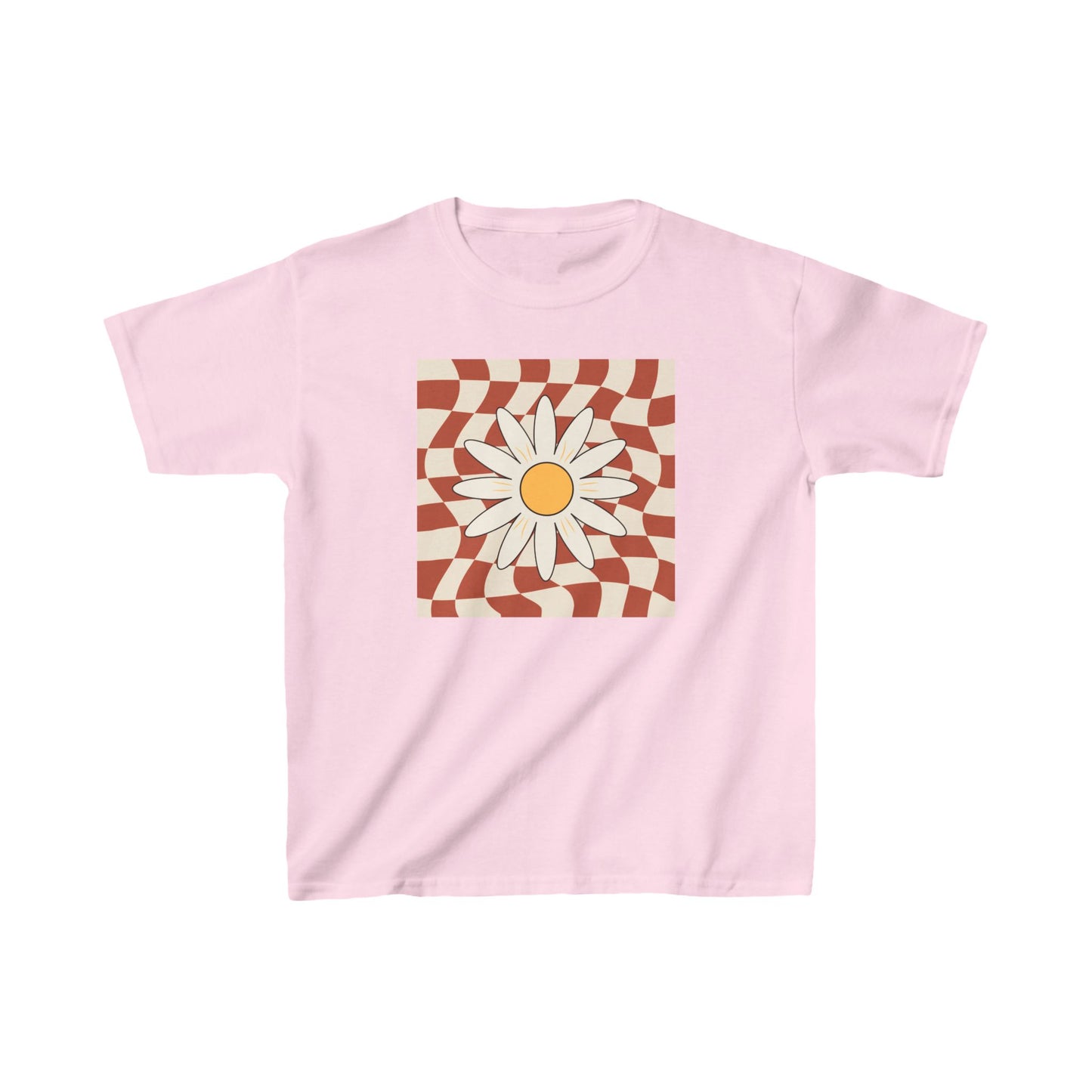 Retro Daisy Kids Heavy Cotton™ Tee