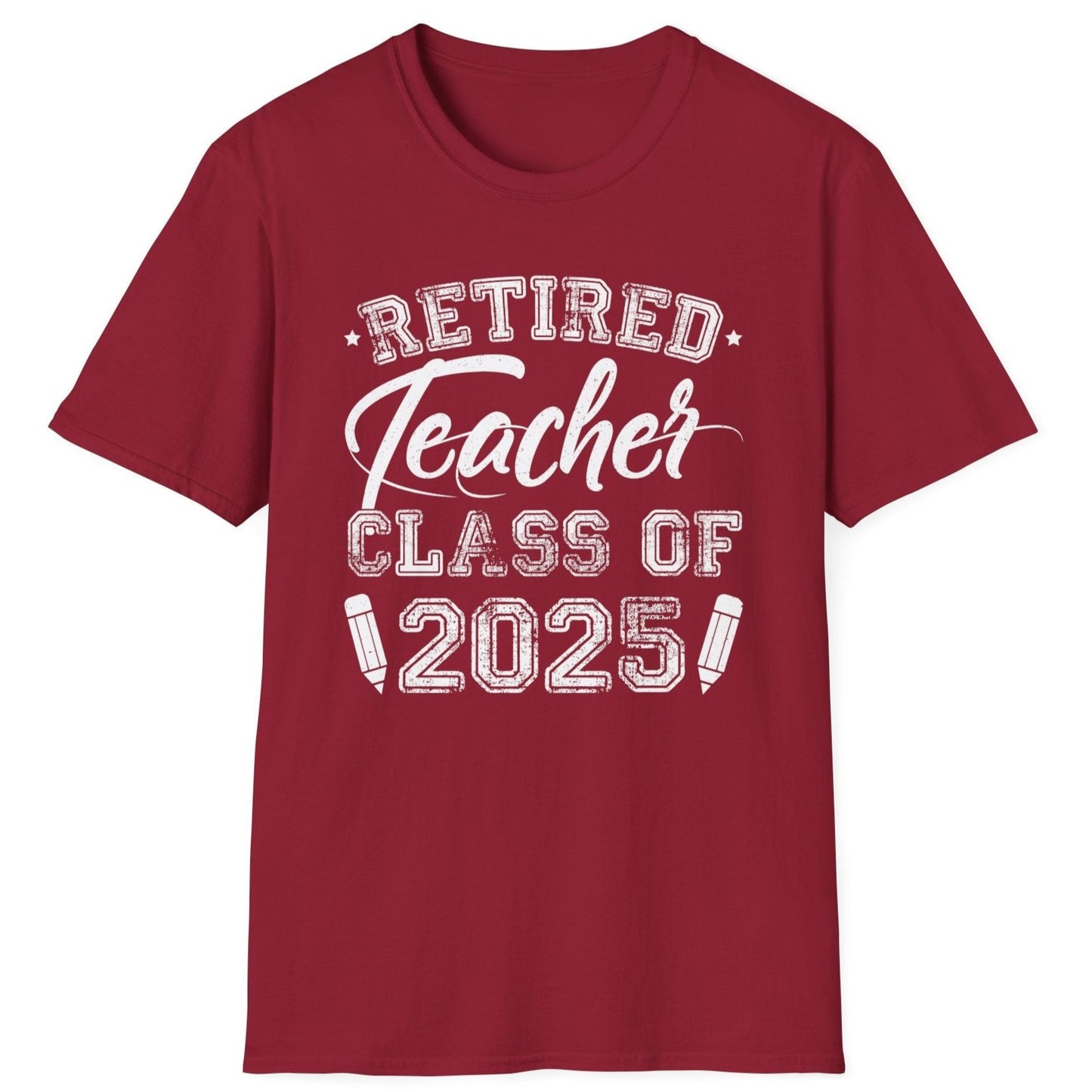 Retired Teacher '25 Unisex Softstyle T-Shirt