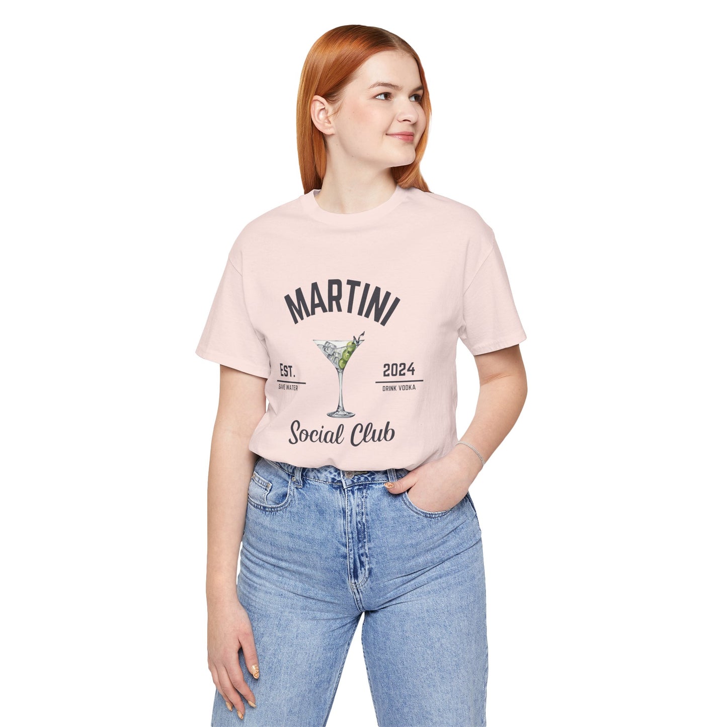 Martini Social Club Unisex Jersey Short Sleeve Tee