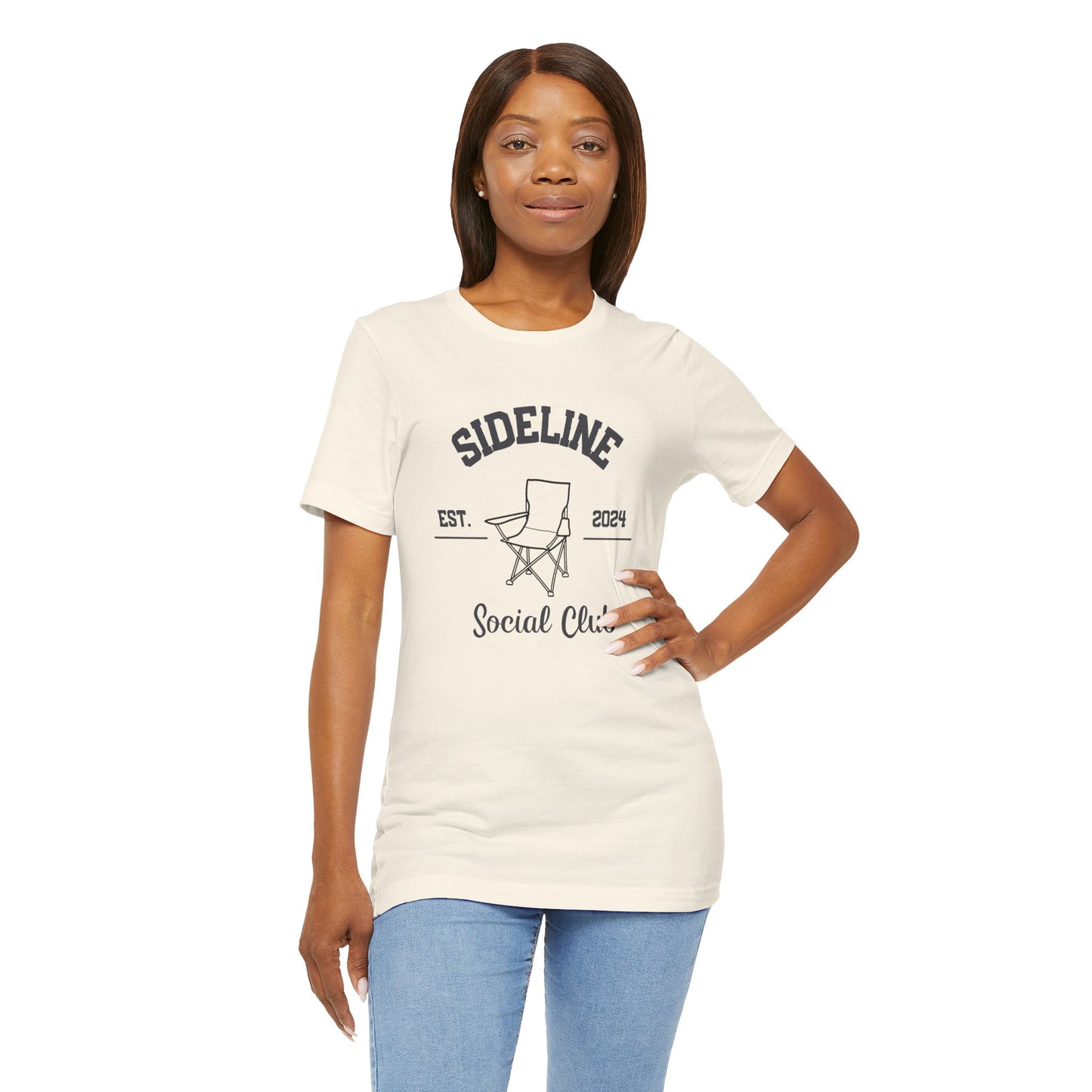 Sideline Social Club Unisex Jersey Short Sleeve Tee