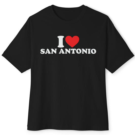 San Antonio Unisex Oversized Boxy Tee