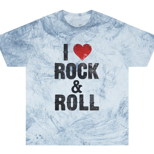 Rock & Roll Unisex Color Blast T-Shirt