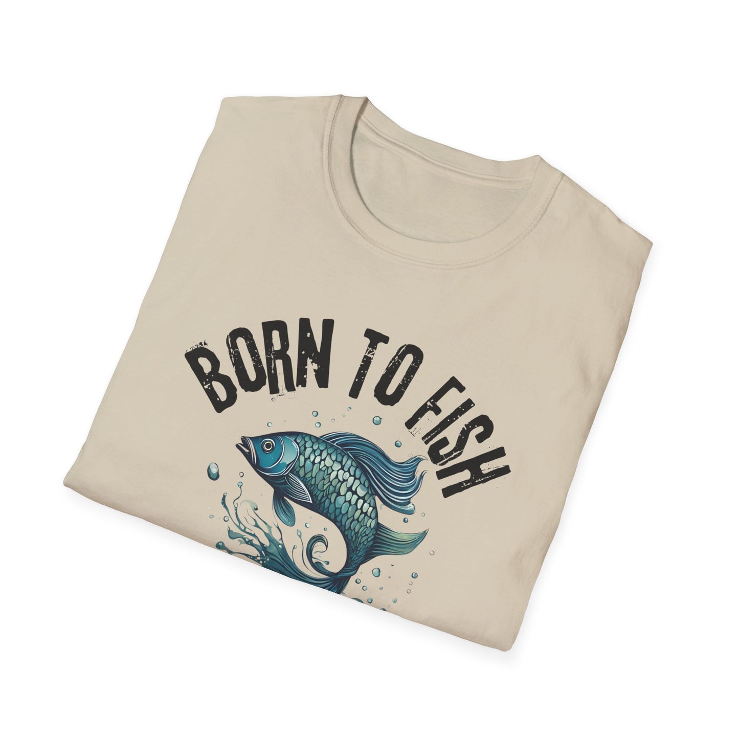 Born to Fish Unisex Softstyle T-Shirt