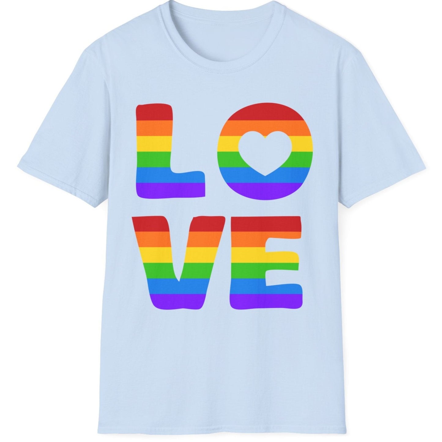 Love Pride Unisex Softstyle T-Shirt