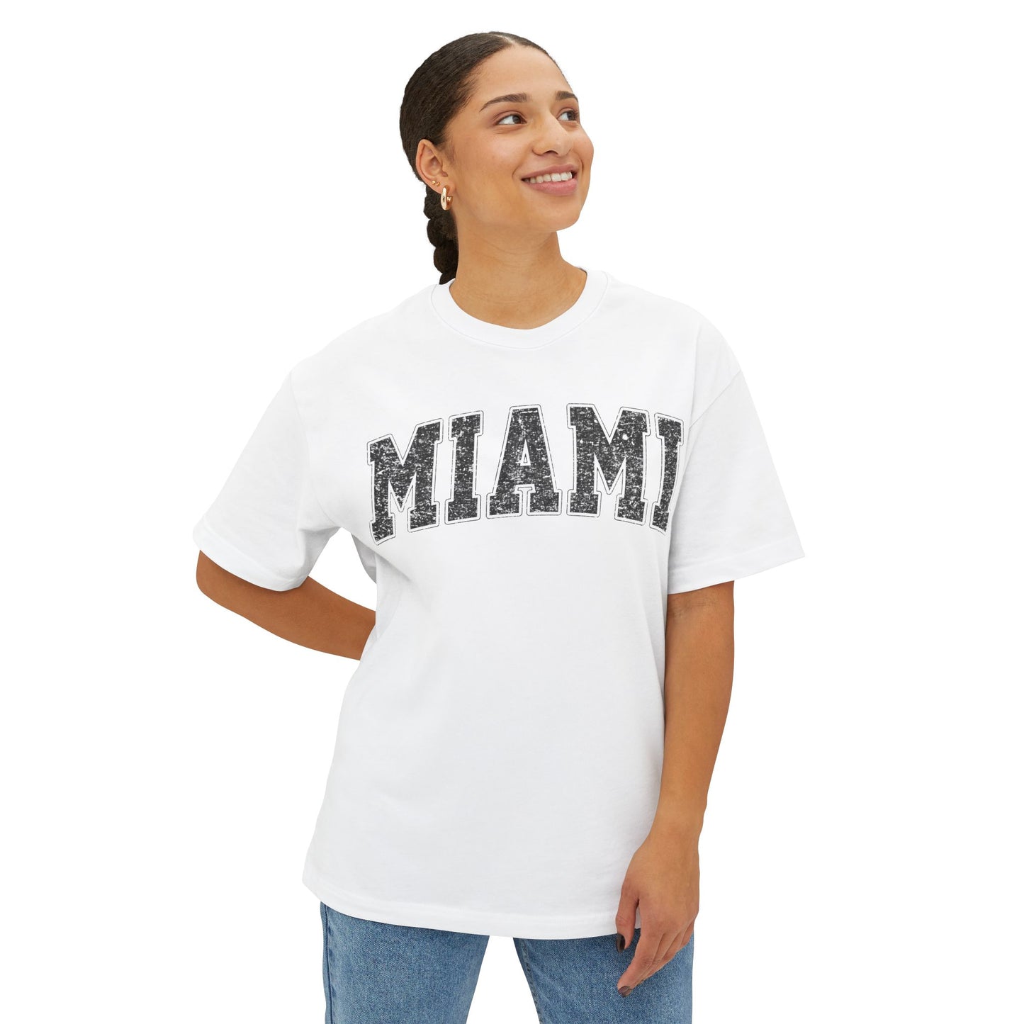 Miami Unisex Oversized Boxy Tee