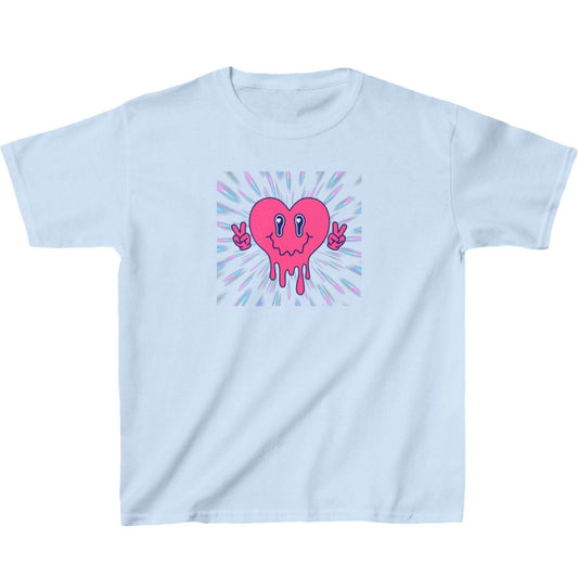 Retro Heart Kids Heavy Cotton™ Tee