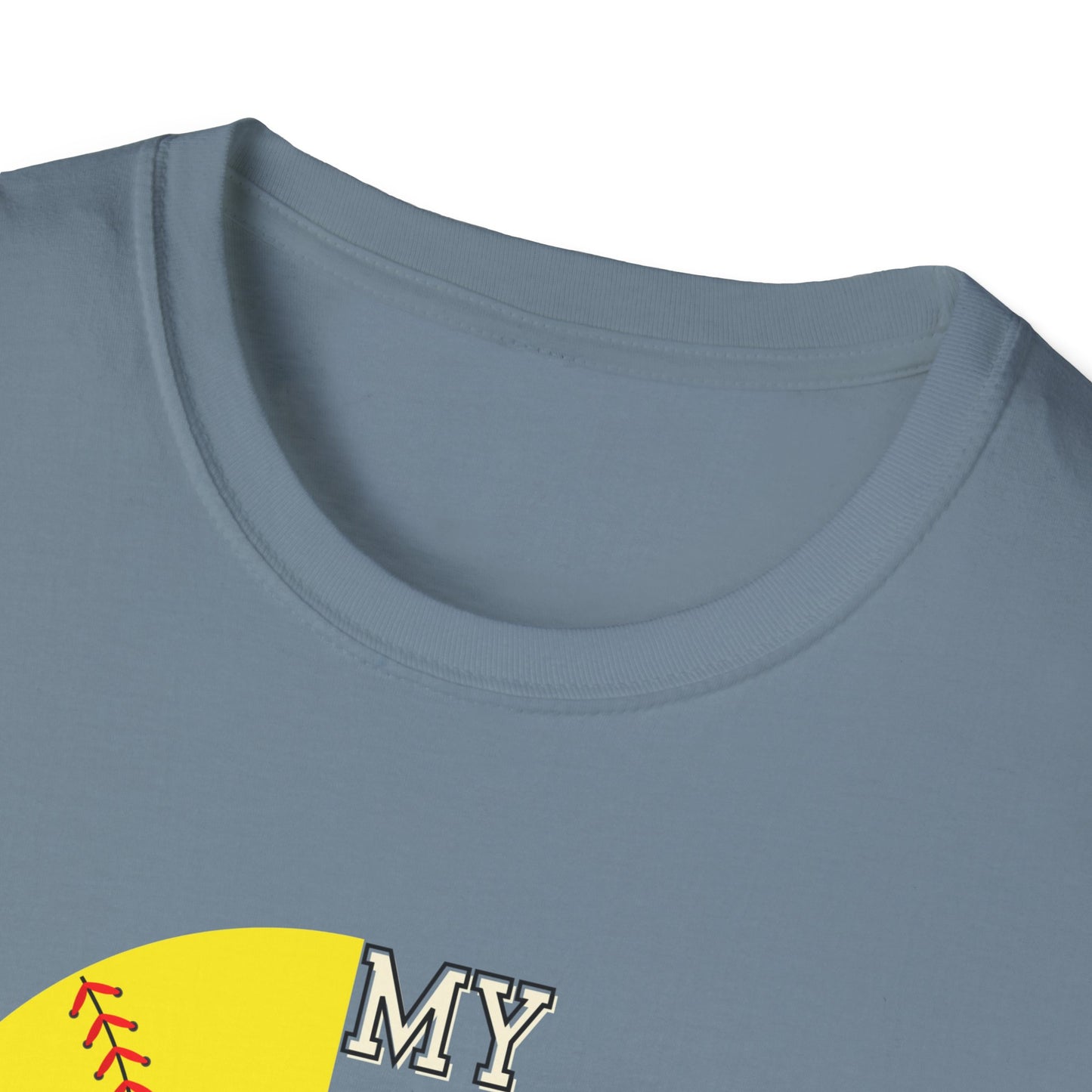 Favorite Player Softball Unisex Softstyle T-Shirt