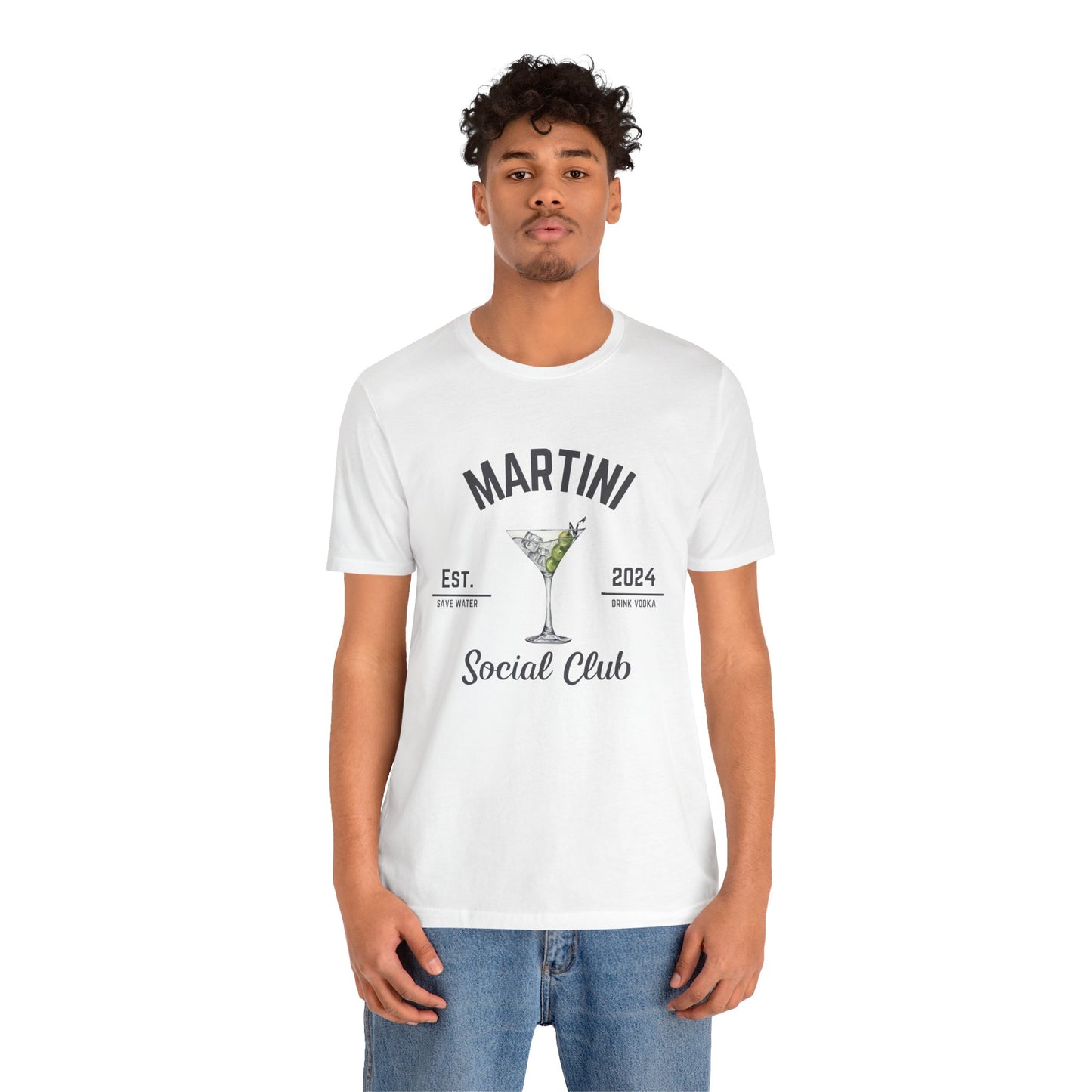 Martini Social Club Unisex Jersey Short Sleeve Tee