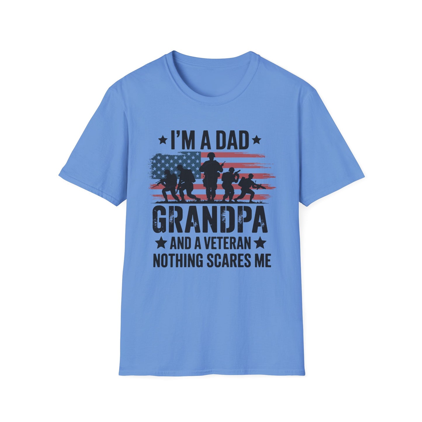 Dad, Grandpa, Veteran Unisex Softstyle T-Shirt