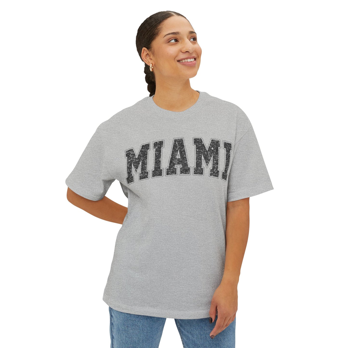 Miami Unisex Oversized Boxy Tee