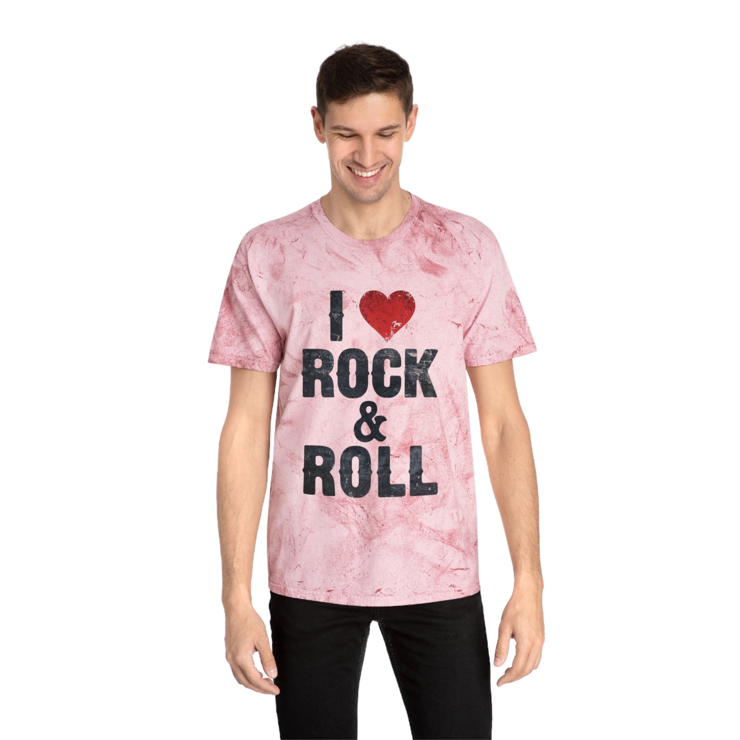 Rock & Roll Unisex Color Blast T-Shirt