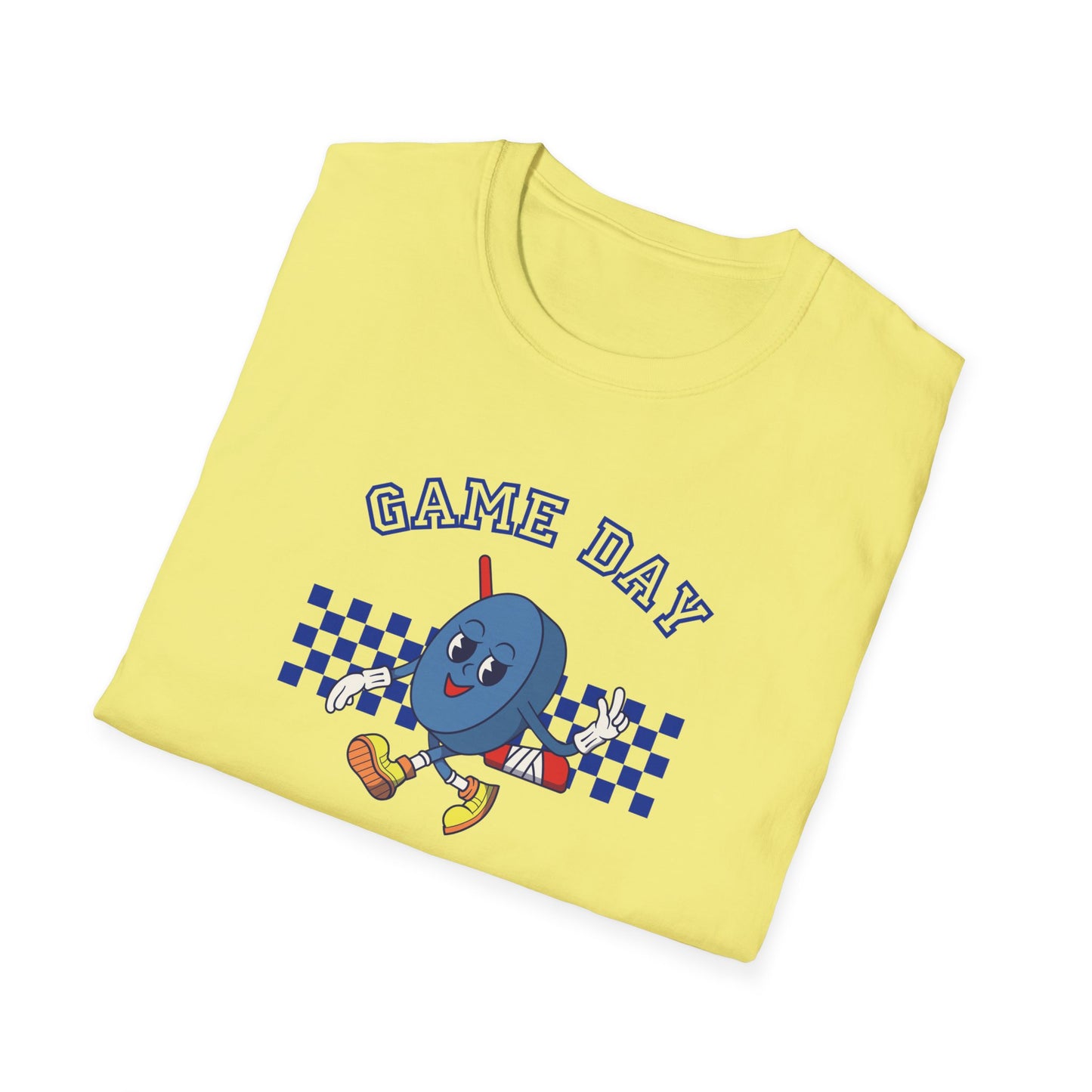 Hockey Game Day Unisex Softstyle T-Shirt