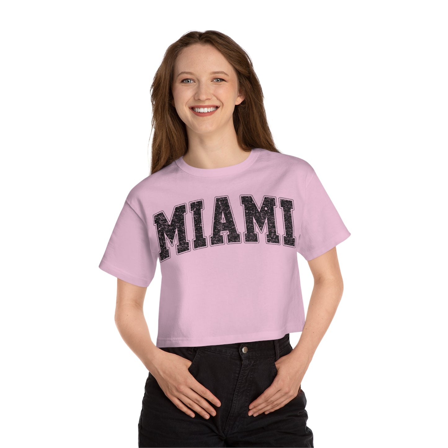 Miami Champion Women's Heritage Cropped T-Shirt